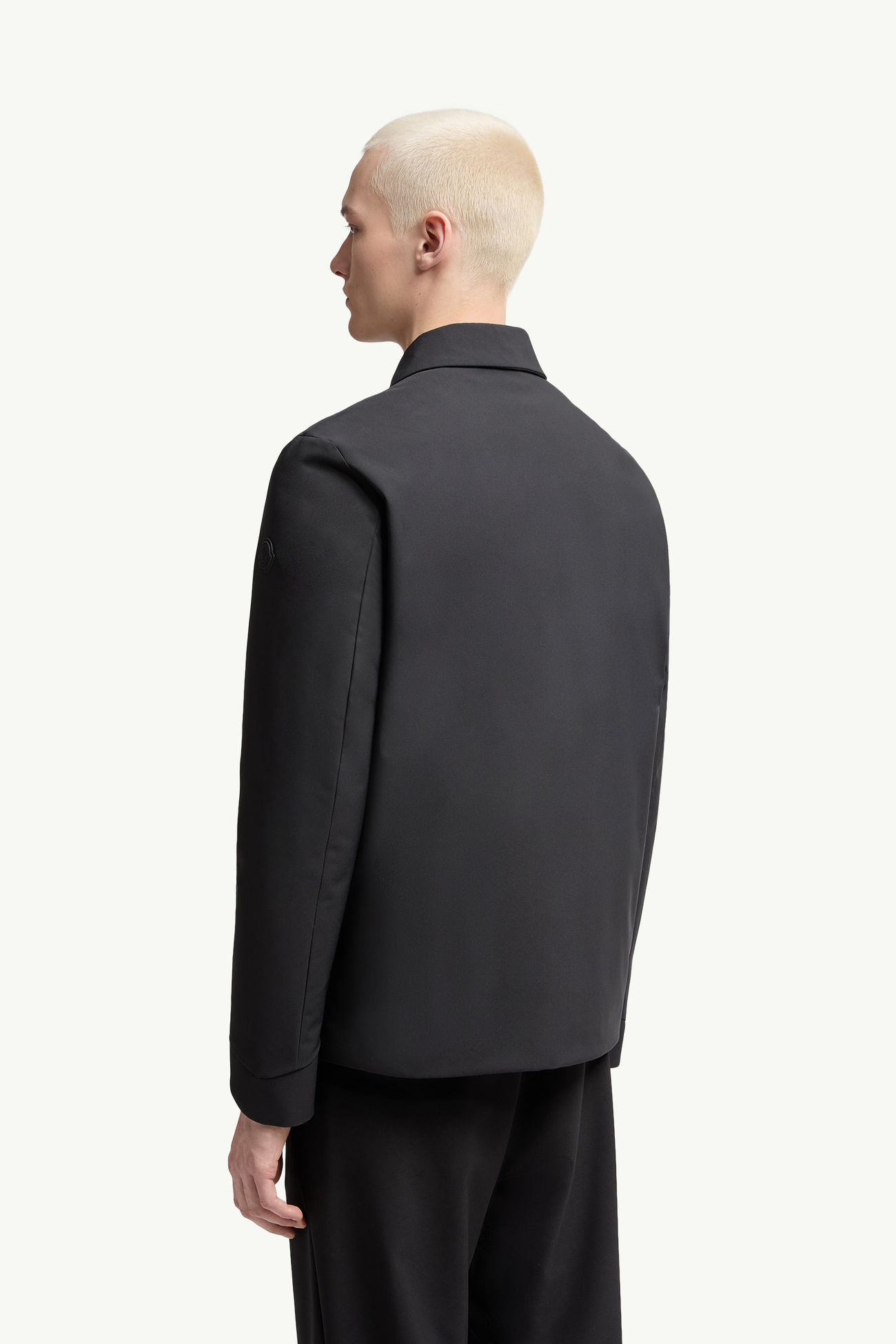 Monarde羽絨恤衫式外套 男士 黑色 Moncler 4