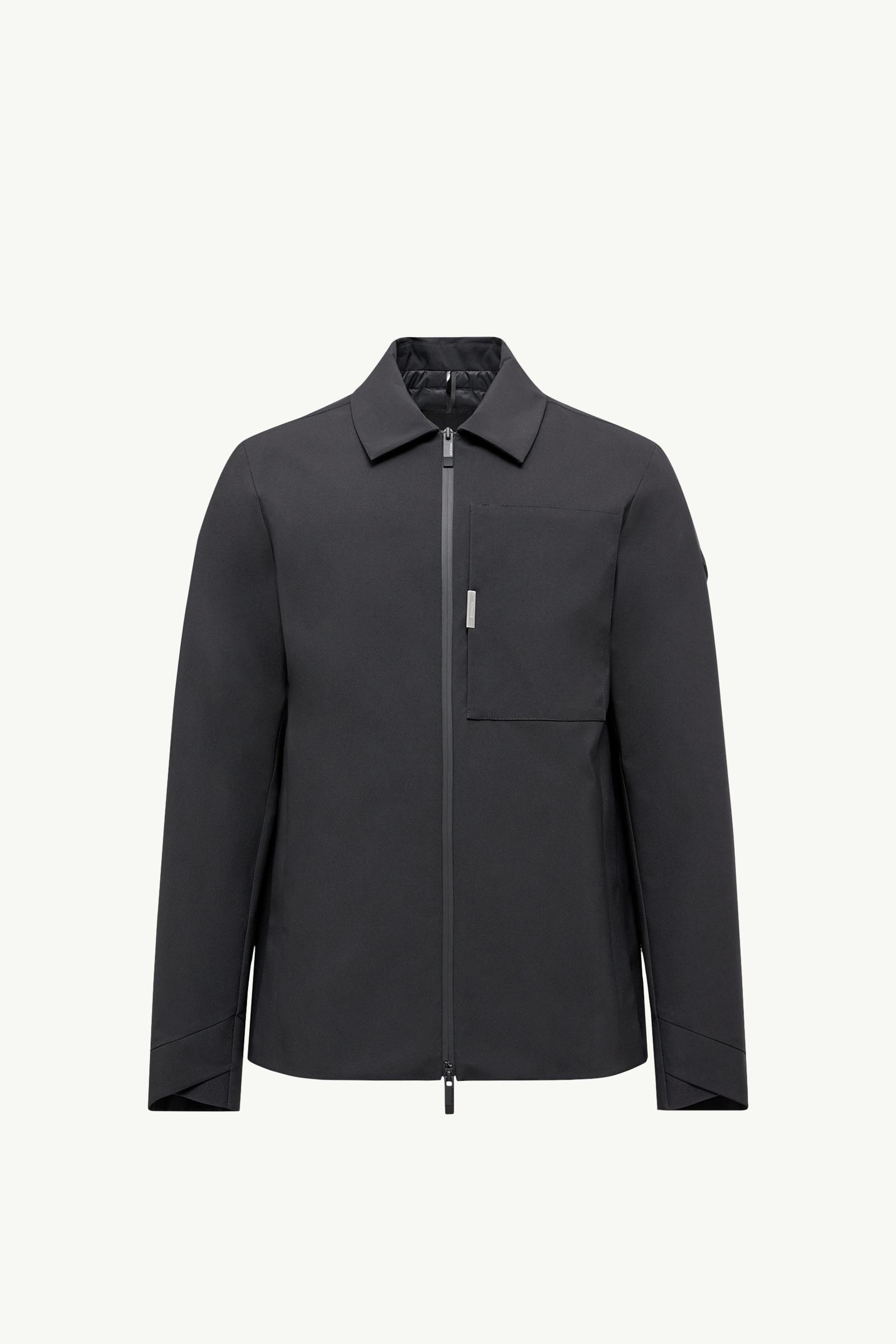 Monarde Down Shirt Jacket Men Black Moncler, 1 of 0