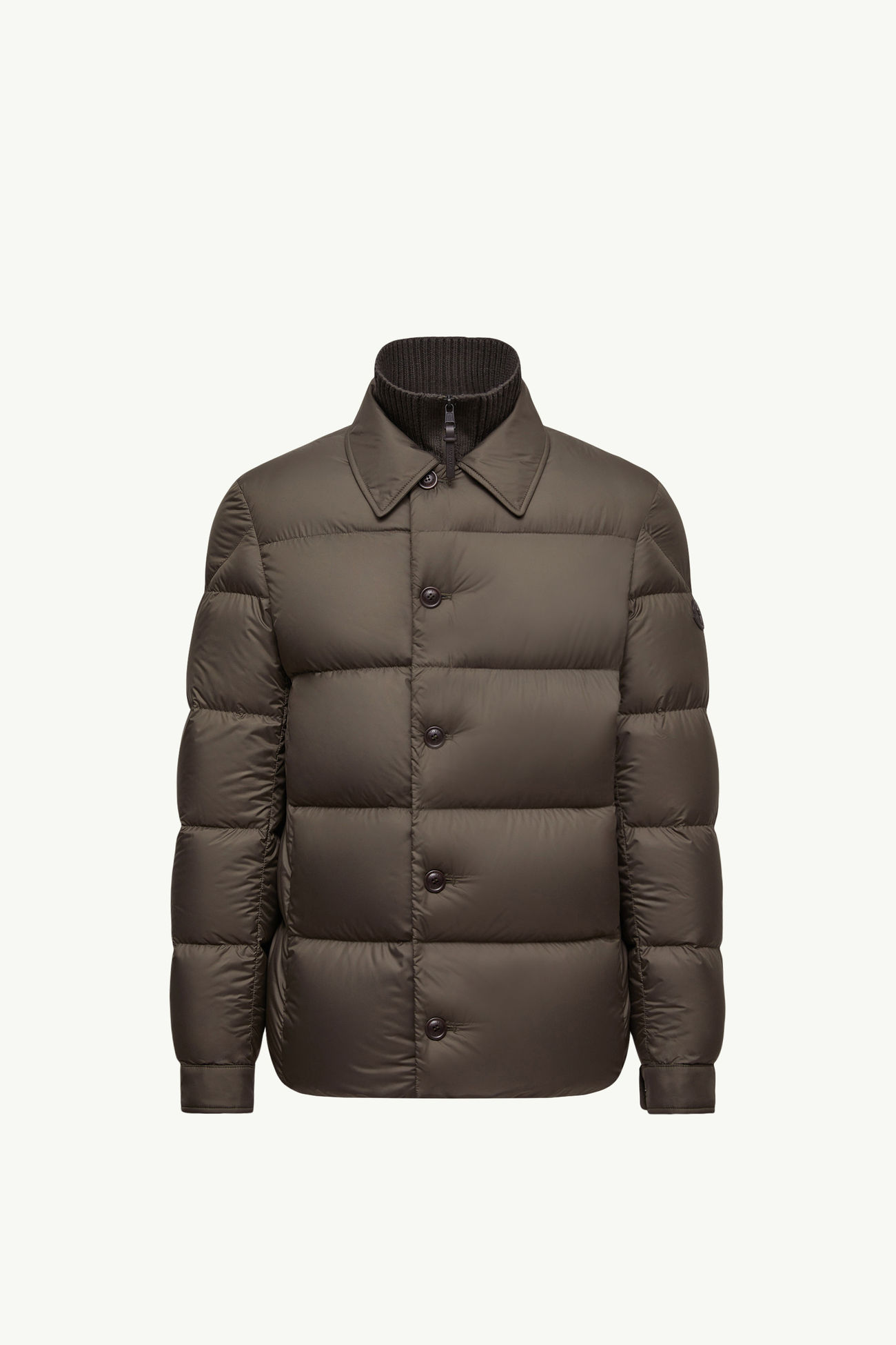 Pres 다운 셔츠 재킷 남성 올리브 그린 Moncler 2