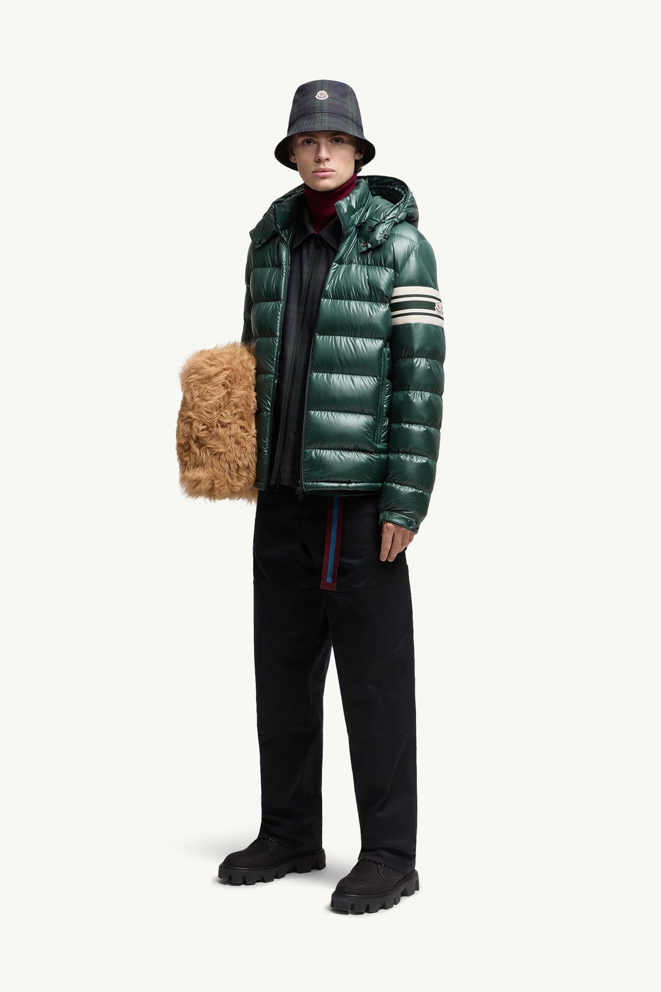 パンツ メンズ ネイビーブルー Moncler 0