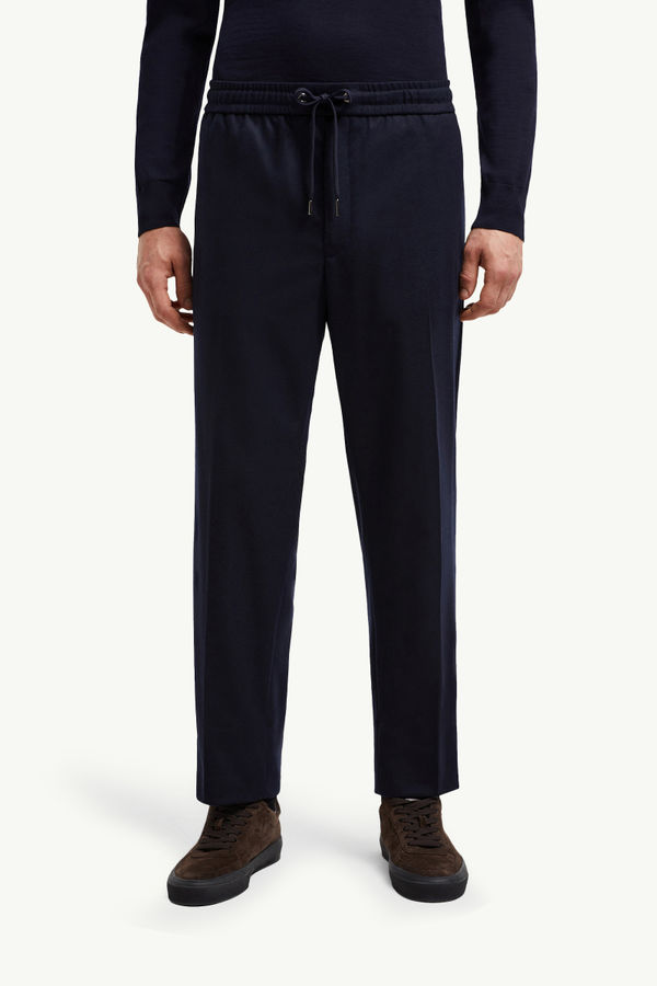 Pantalones deportivos de mezcla de cachemira Hombre Azul marino Moncler 3