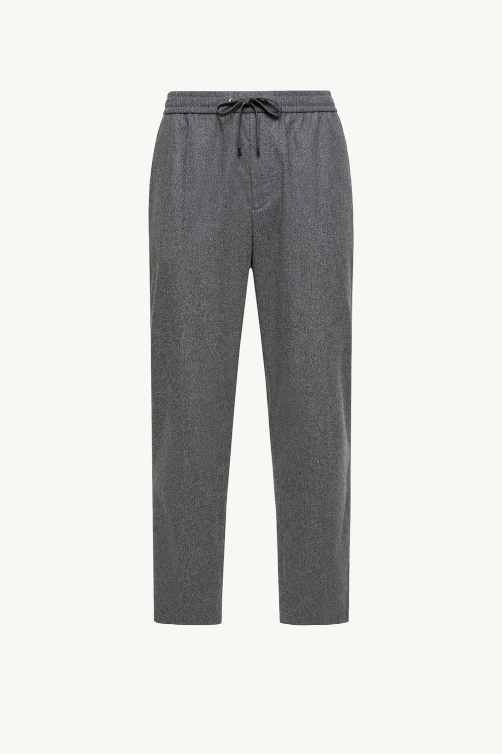 Cashmere Blend Jogging Trousers Men Dark Gray Moncler 2