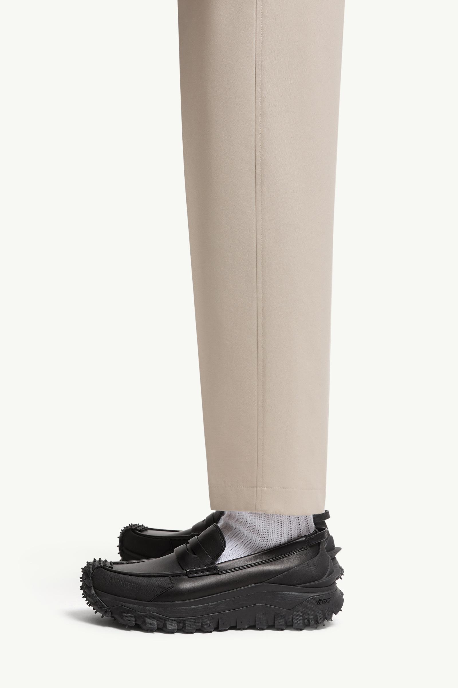 Tailored Gabardine Pants Men Light Beige Moncler 1