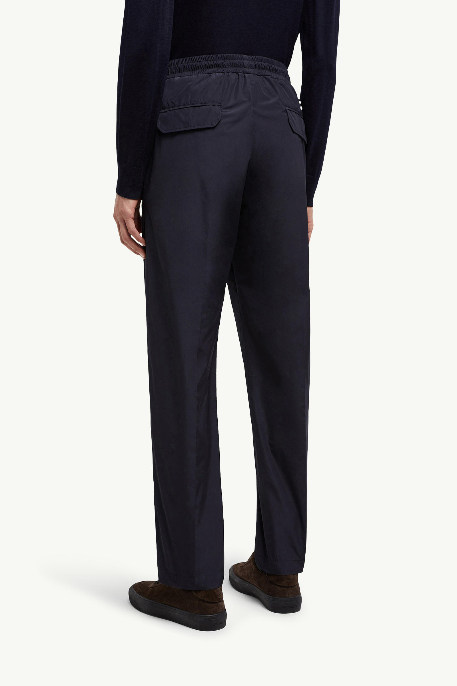 Water-Repellent Jogging Trousers Blue Moncler 4