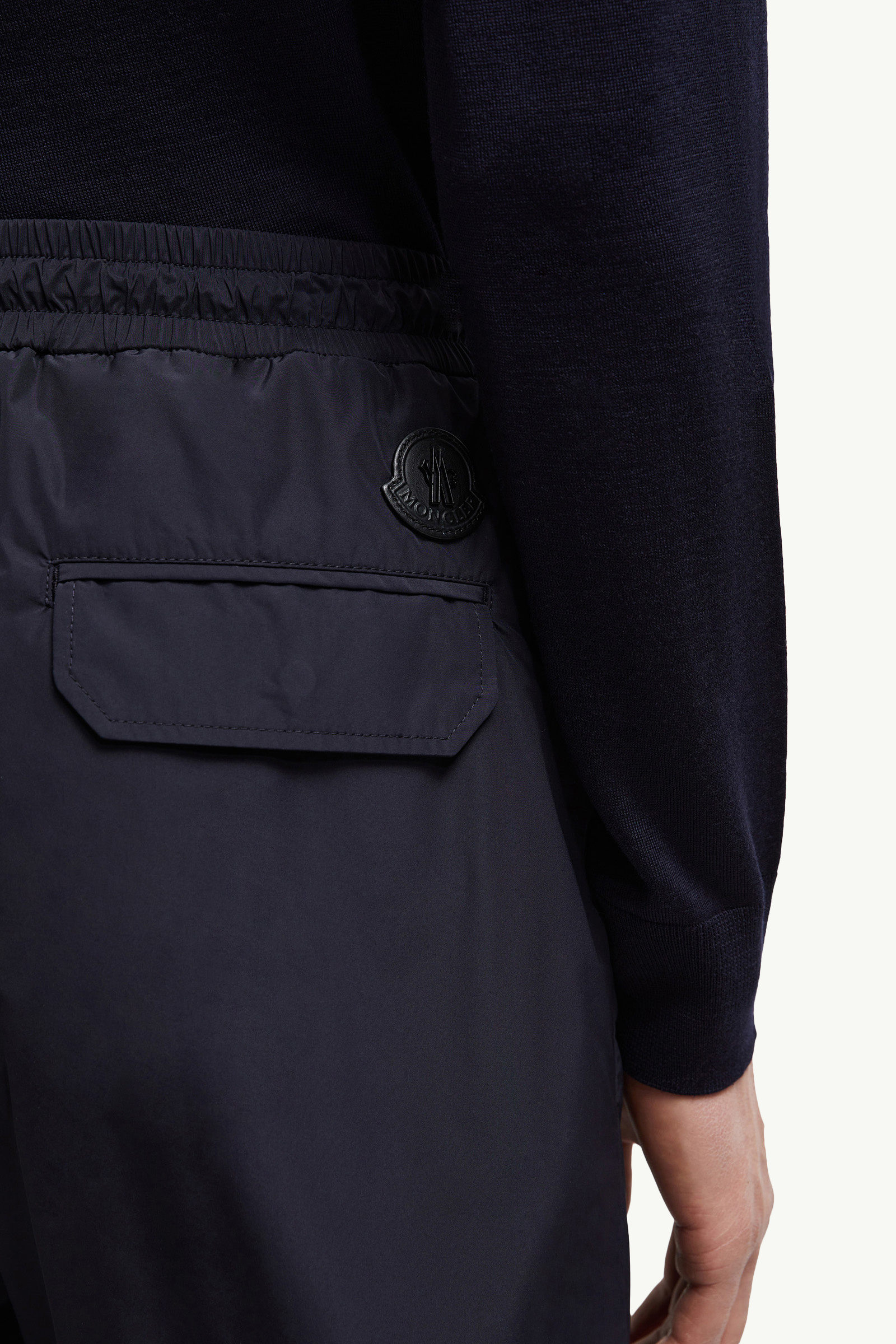 Water-Repellent Jogging Trousers Blue Moncler 5