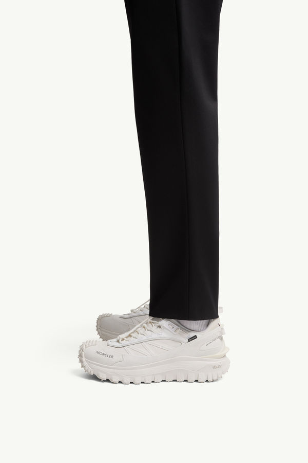 Logo Jogging Trousers Men Black Moncler 1