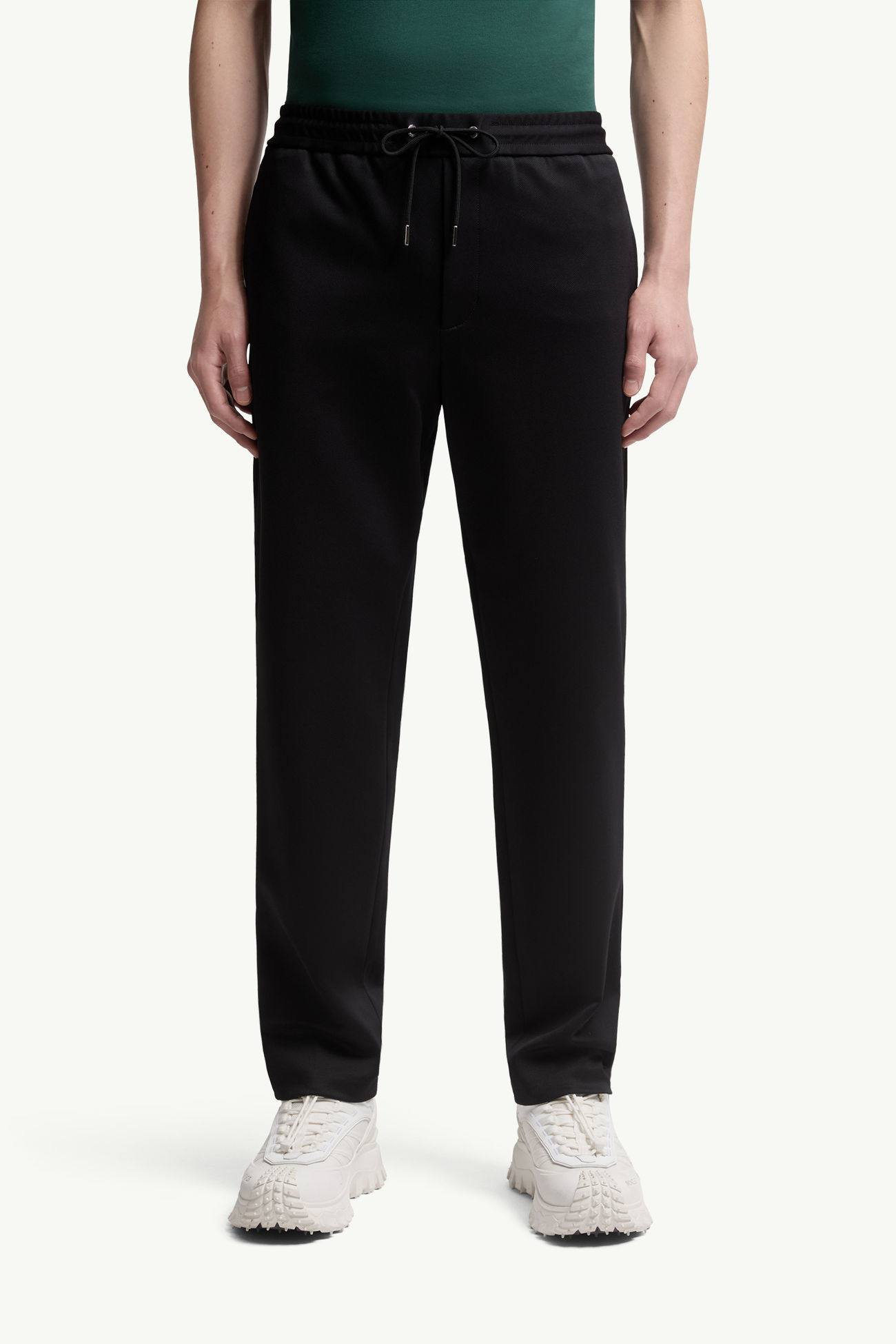 Logo Jogging Pants Men Black Moncler 3
