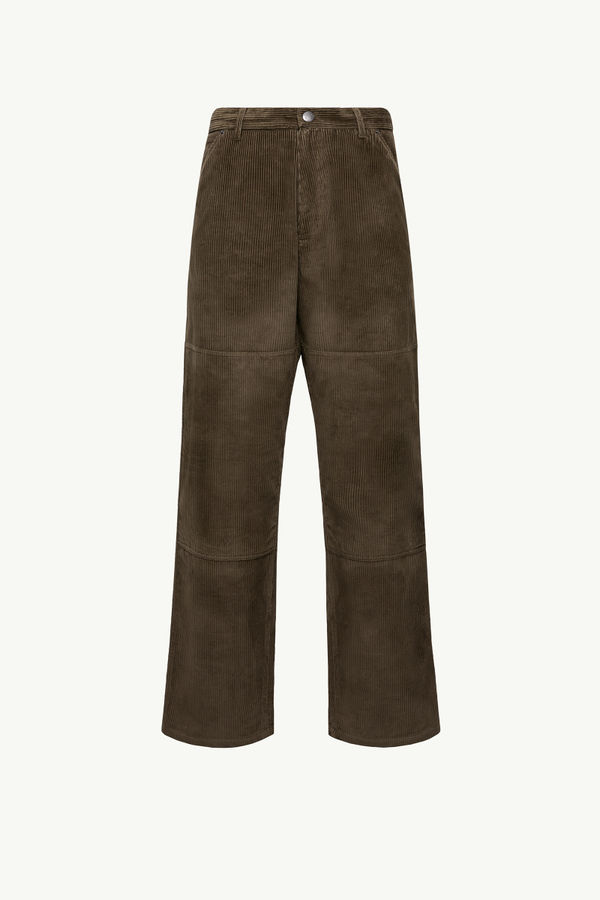 Corduroy Jogging Trousers Men Dark Green Moncler 2