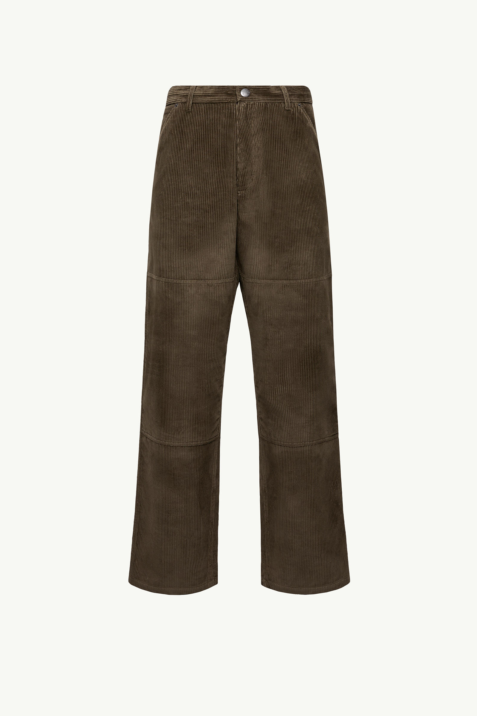 Corduroy Jogging Trousers Men Dark Green Moncler 2