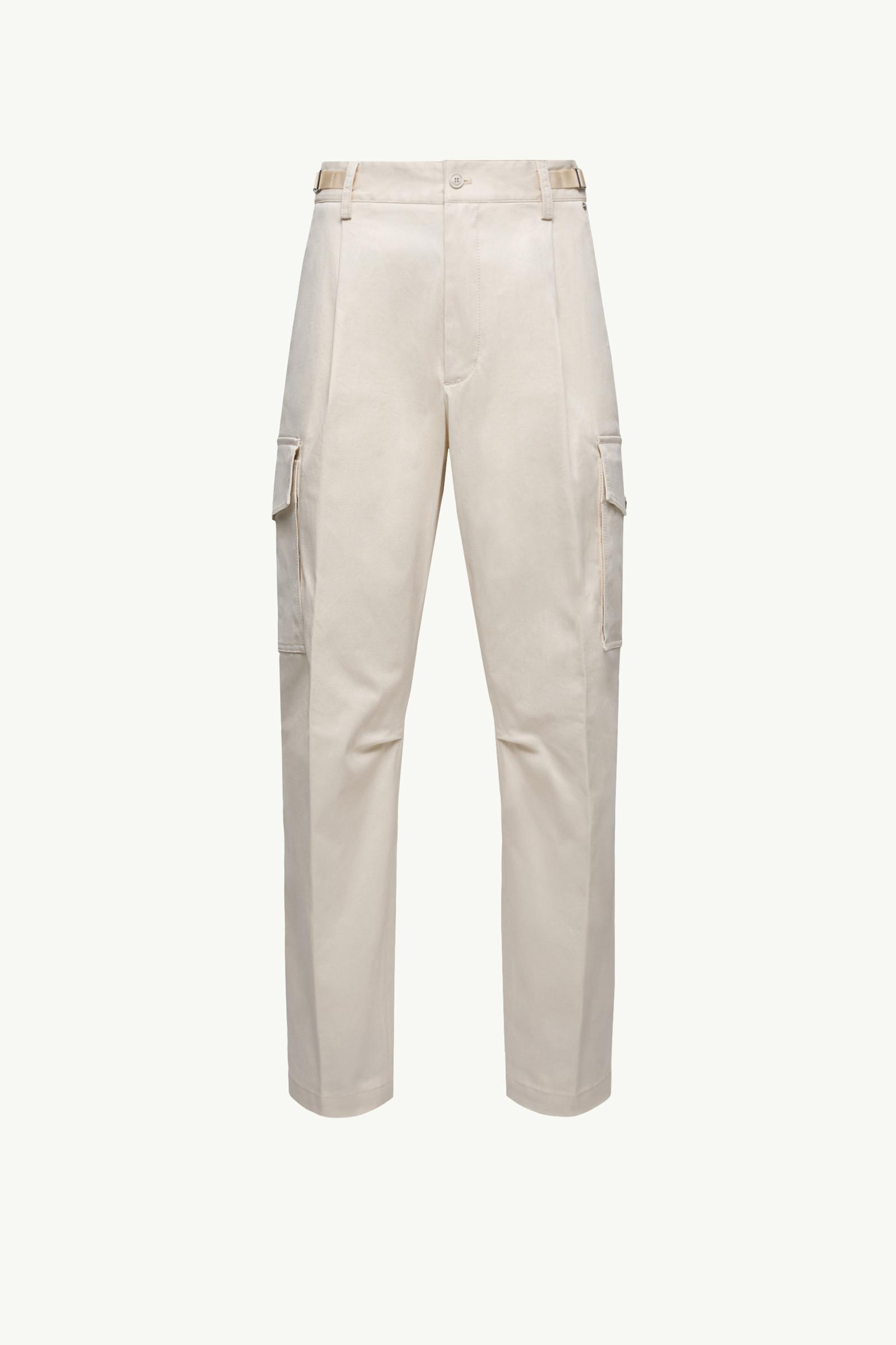 Cotton Gabardine Cargo Trousers_findInBoutique_image