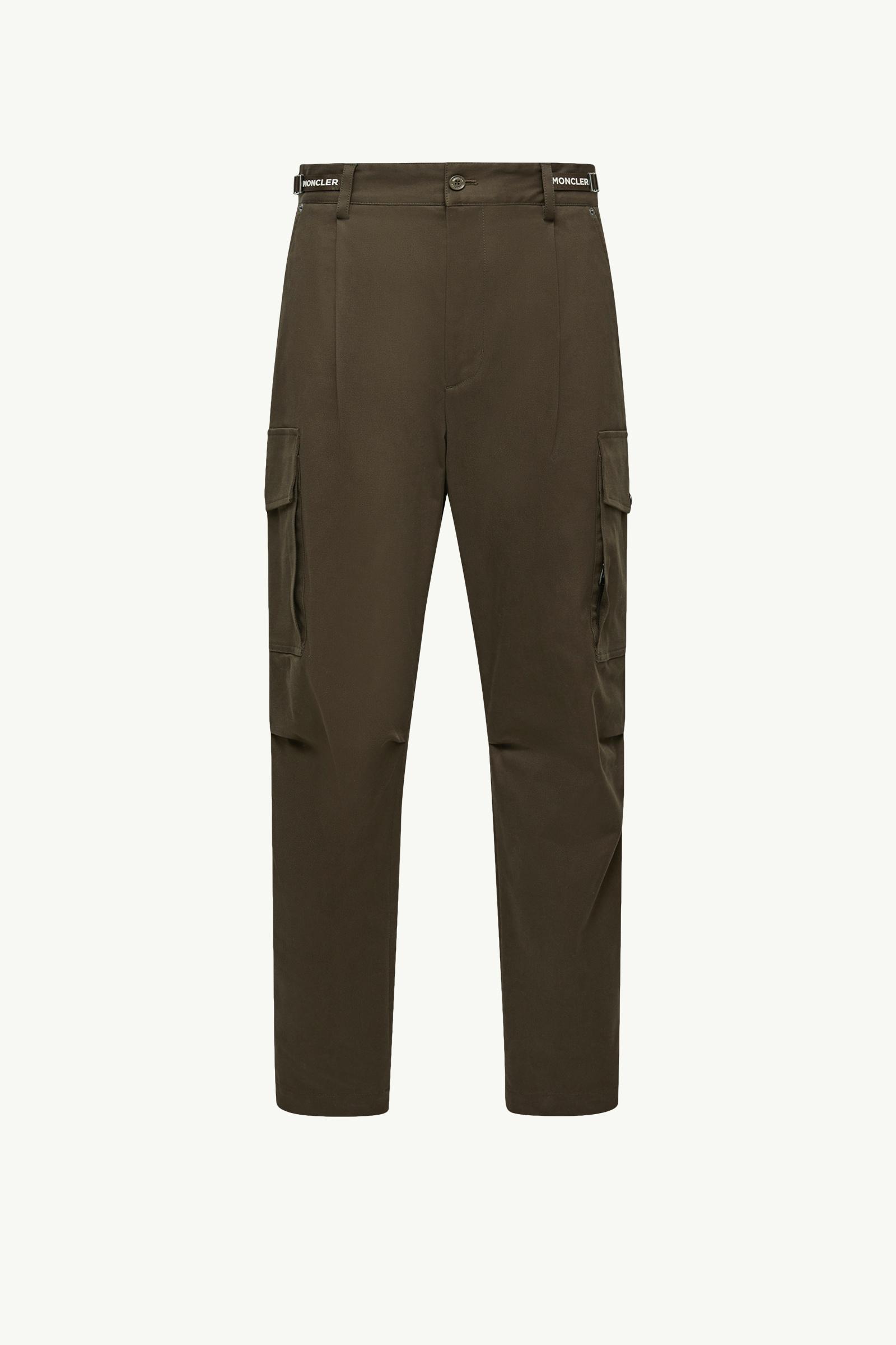 MONCLER ワークパンツ オリーブグリーン オリーブグリーン パンツ : パンツ＆ショーツ 向けの メンズ