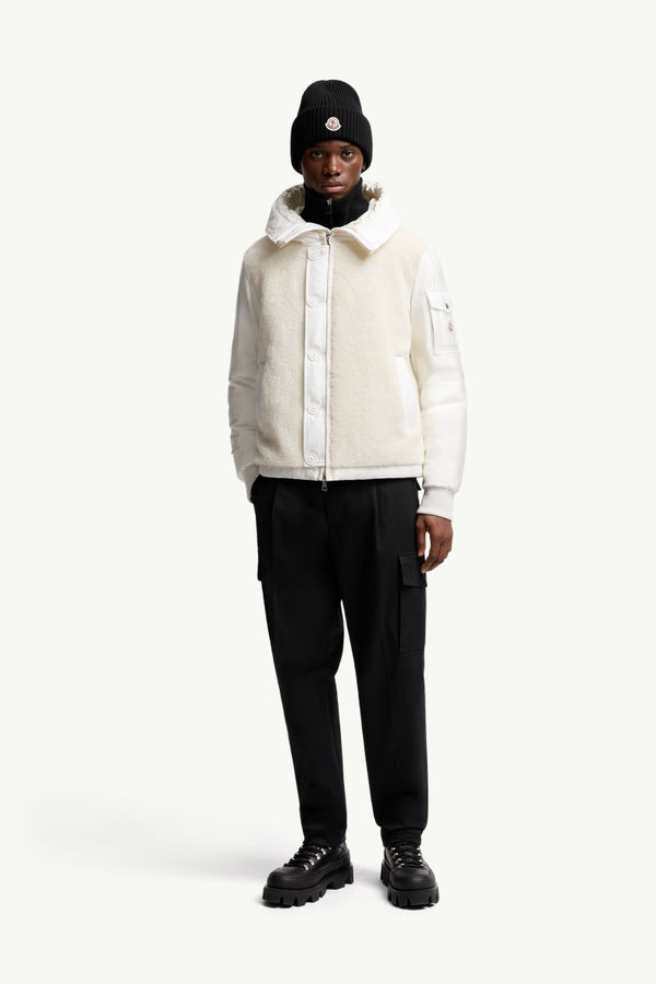男士棉质华达呢工装长裤 男士 黑色 Moncler 0