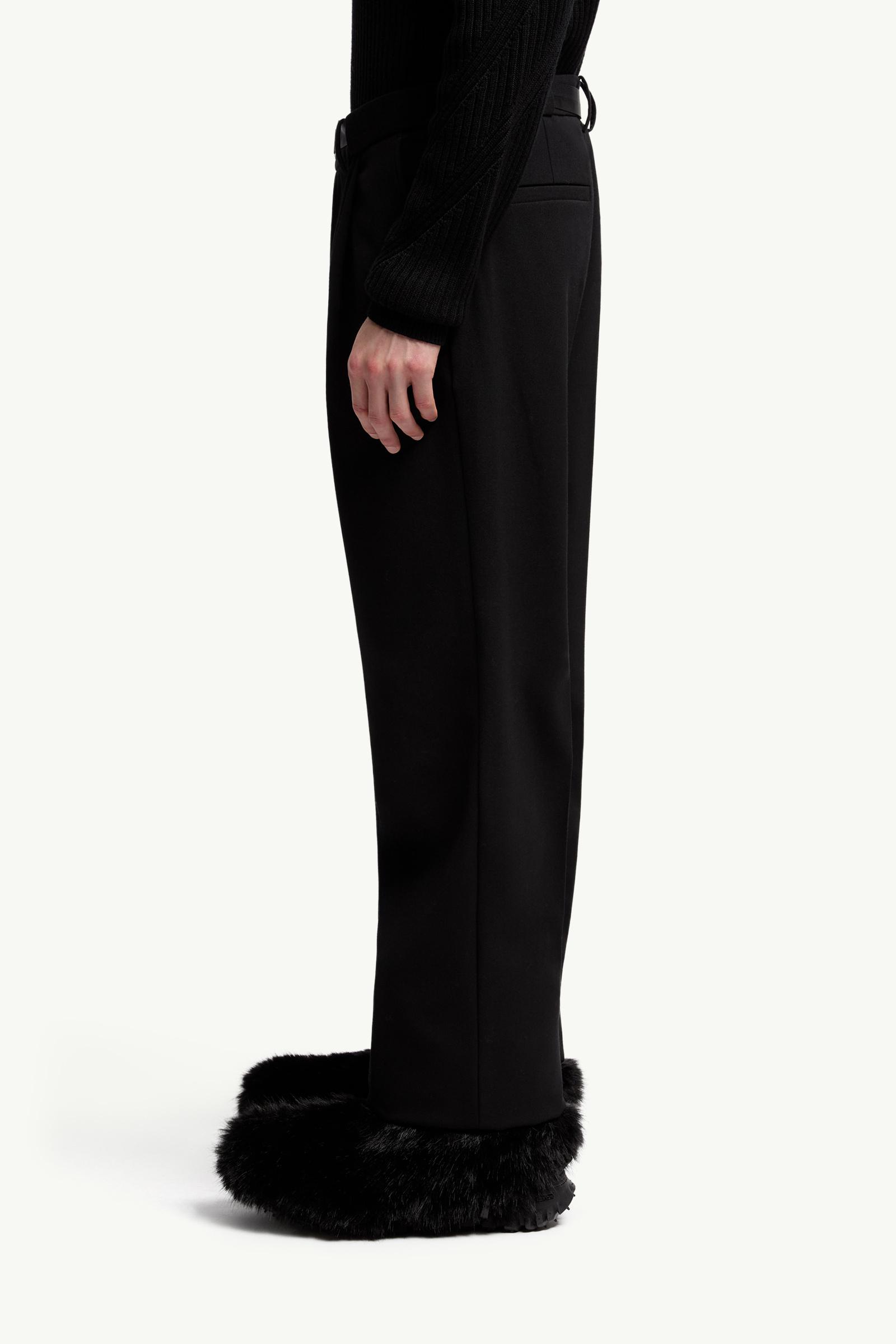 Pantalon en sergé Hommes Noir Moncler 1