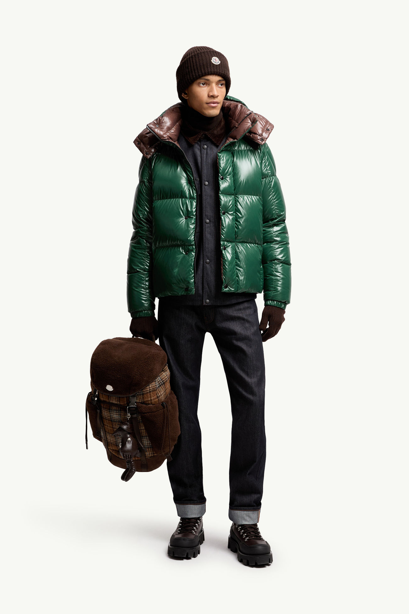 男士直筒牛仔裤 男士 丹宁蓝 Moncler 0