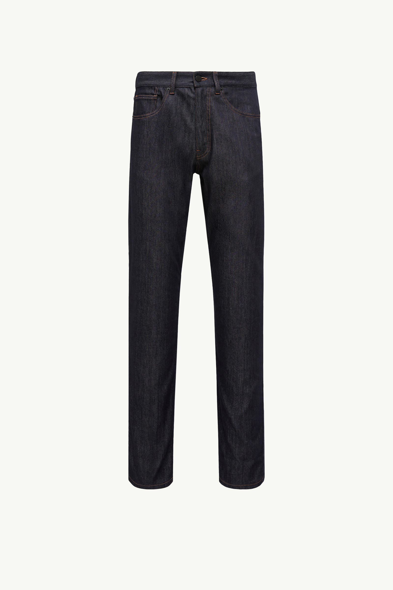 Straight Leg Denim Jeans Men Denim Blue Moncler 2