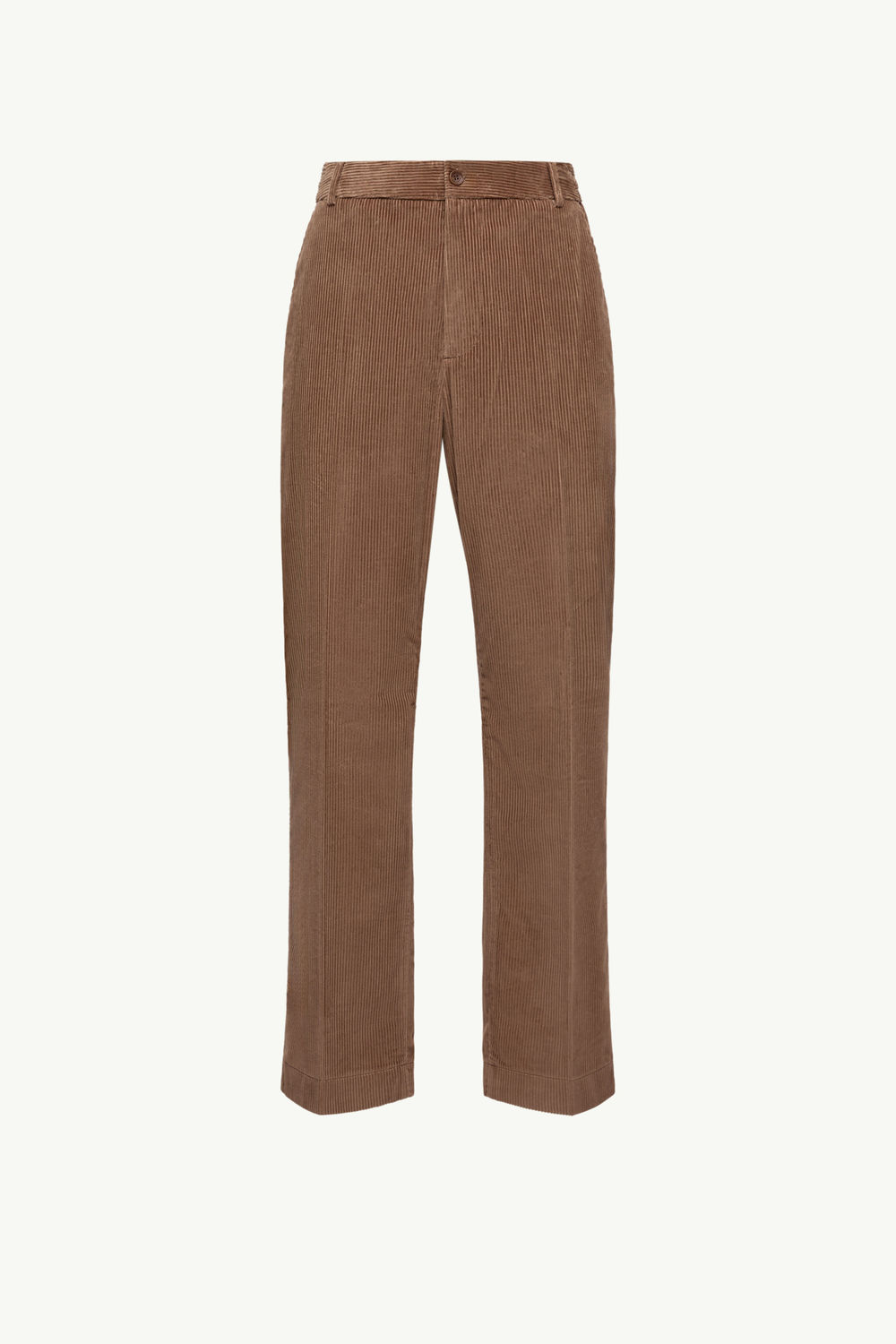 Corduroy Tailored Trousers Men Brown Moncler 2