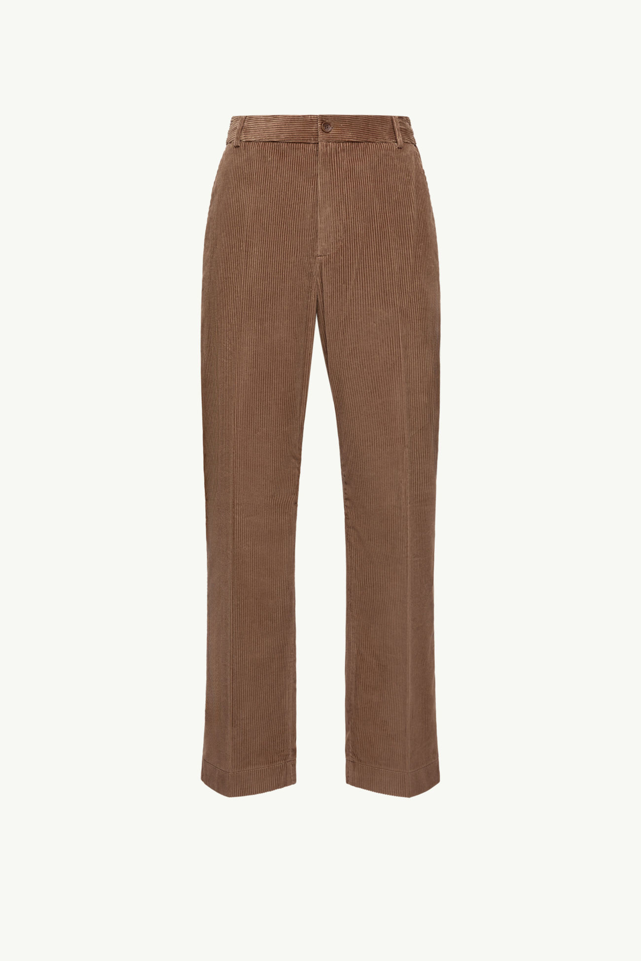 Pantaloni Sartoriali in Velluto a Coste Uomo Marrone Moncler 2