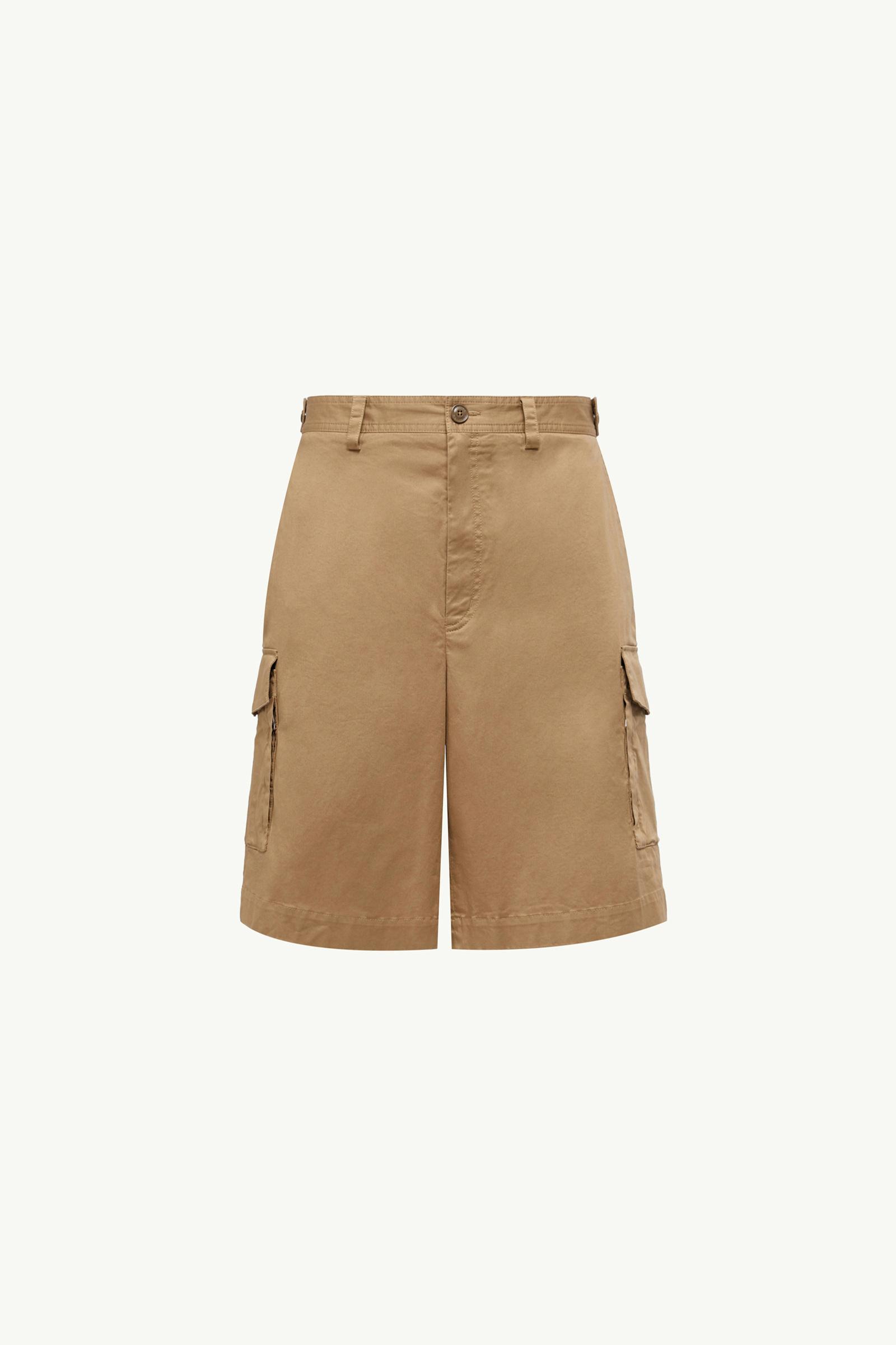 Cotton Gabardine Cargo Shorts_findInBoutique_image