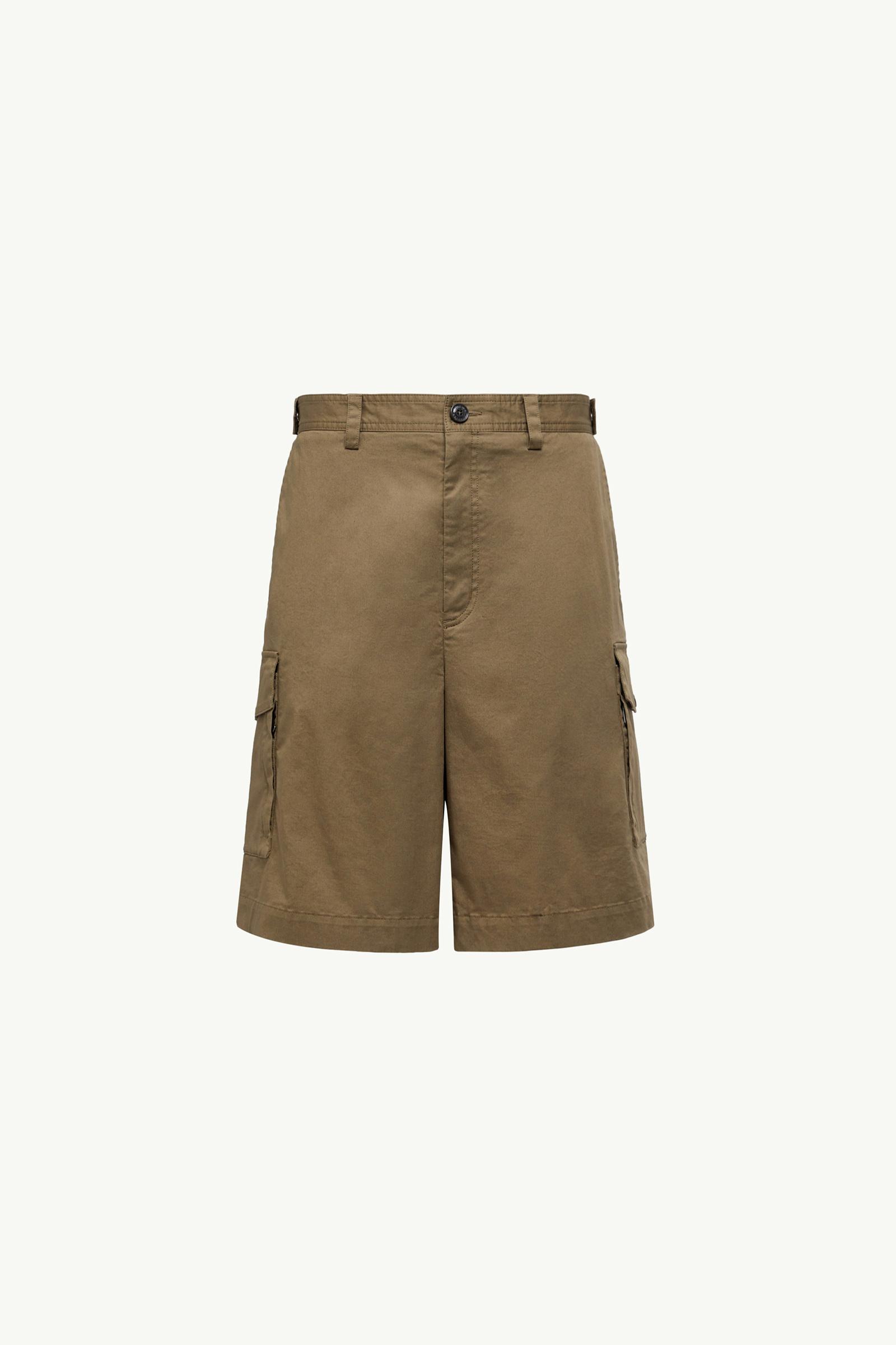 Cotton Gabardine Cargo Shorts_findInBoutique_image