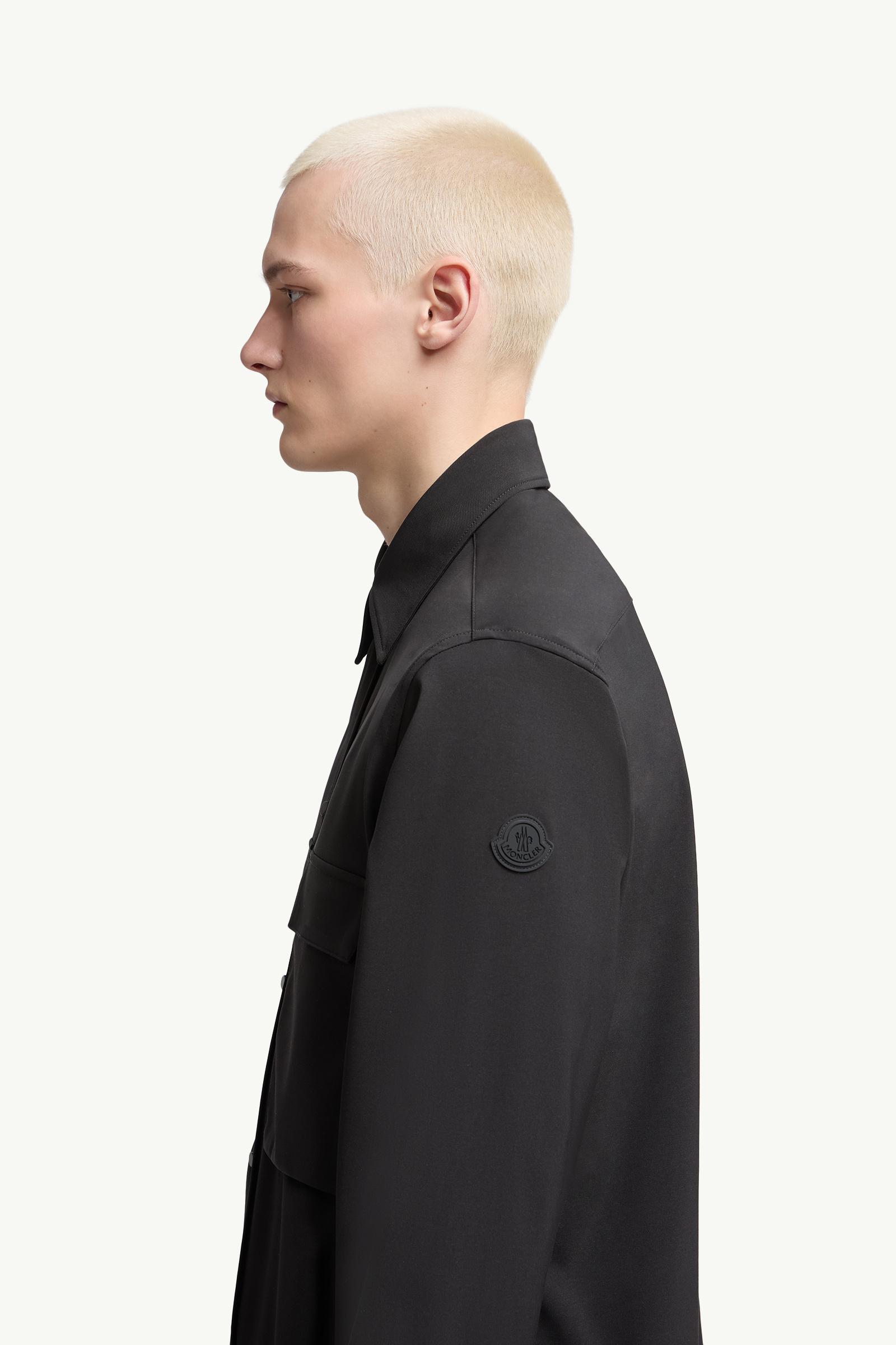 Long Sleeve Shirt Men Black Moncler 1