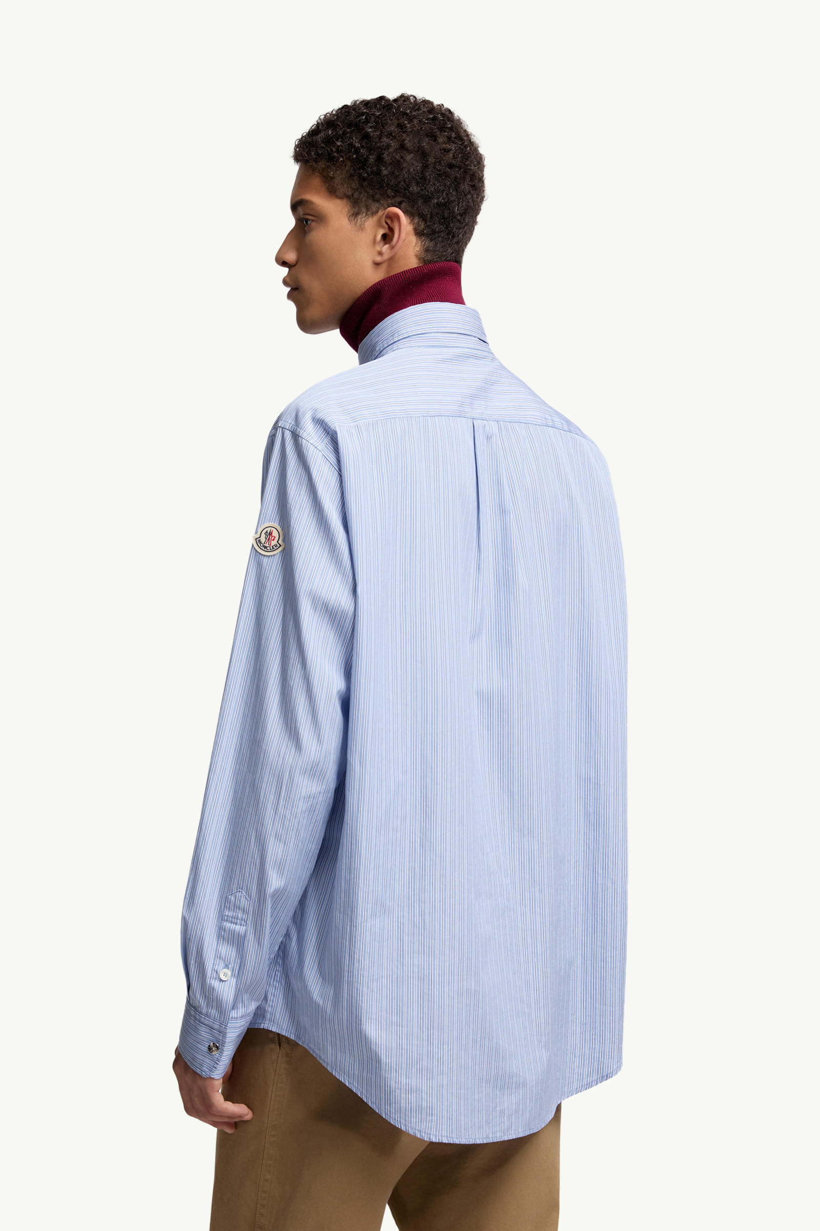 シャツ メンズ ライトブルー Moncler 4