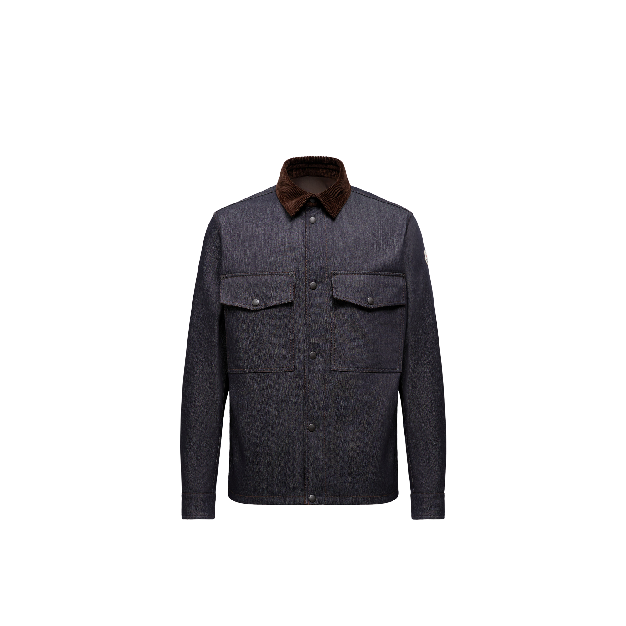 Moncler Collection - Men's Shirt Jacket - Cotton Blend - Blue - XL