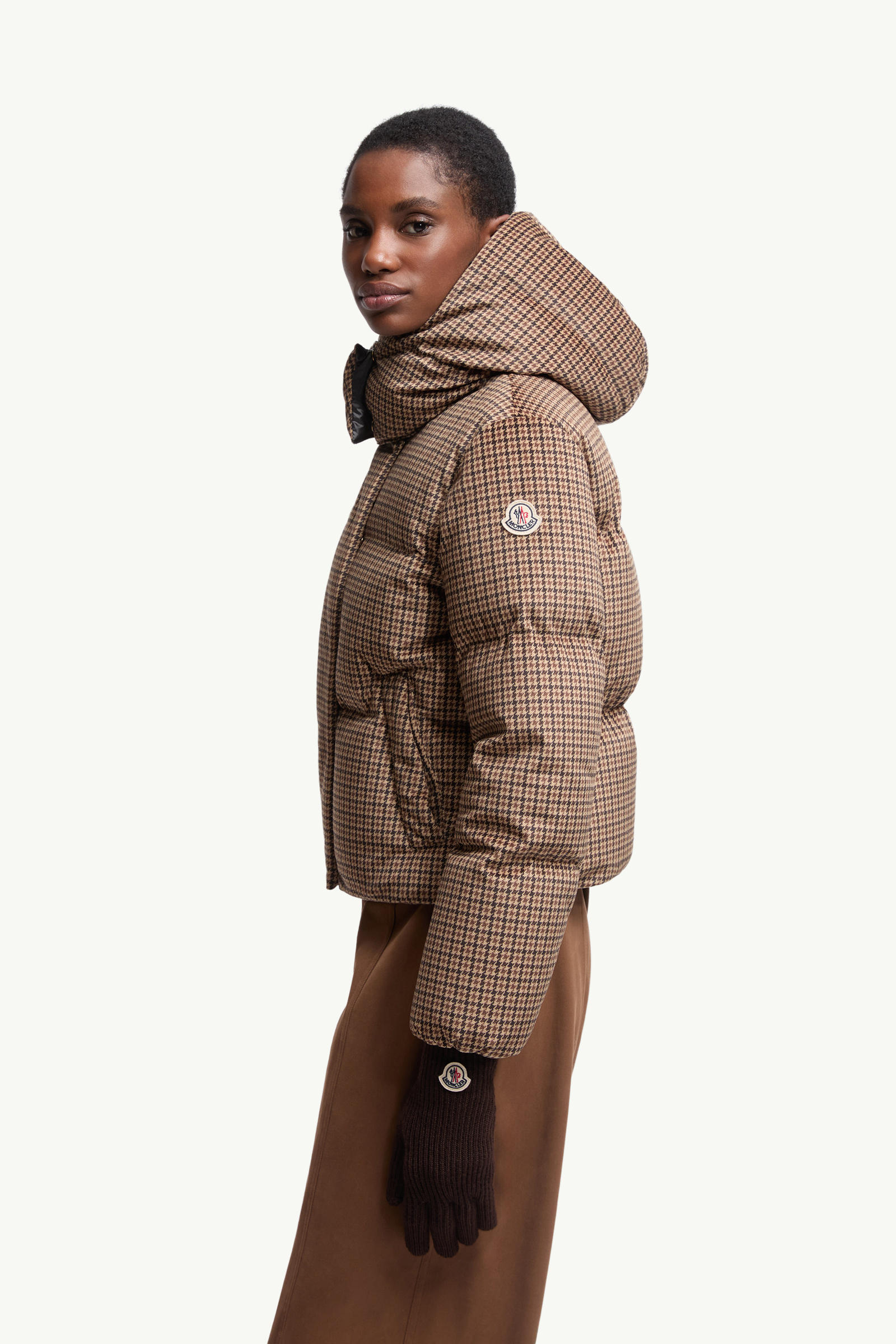 Wool Gloves Gender Neutral Dark Brown Moncler 2