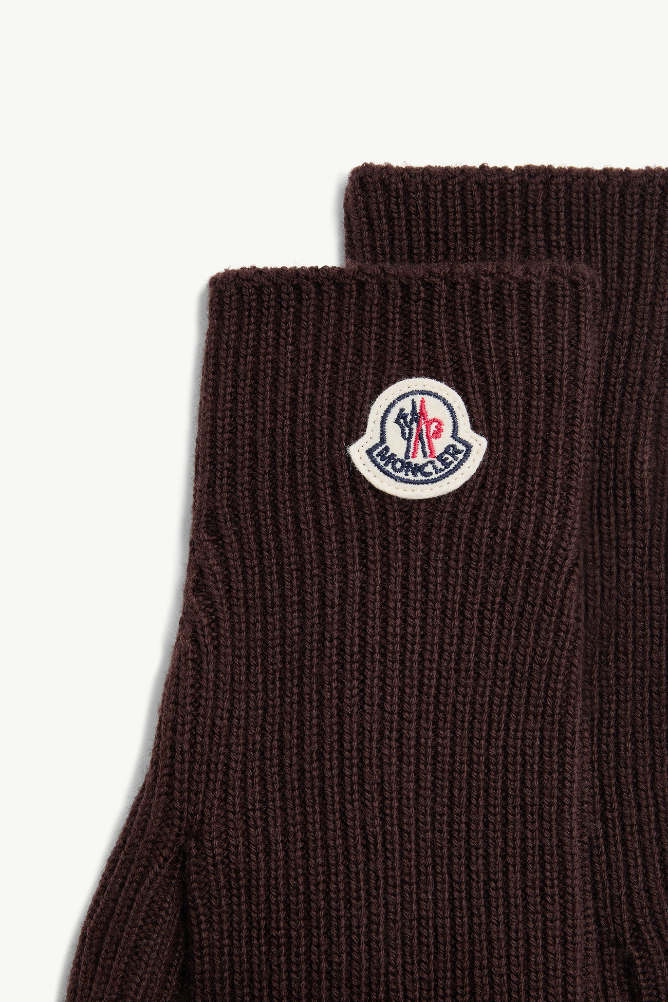 Handschuhe aus Wolle Genderneutral Dunkelbraun Moncler 3