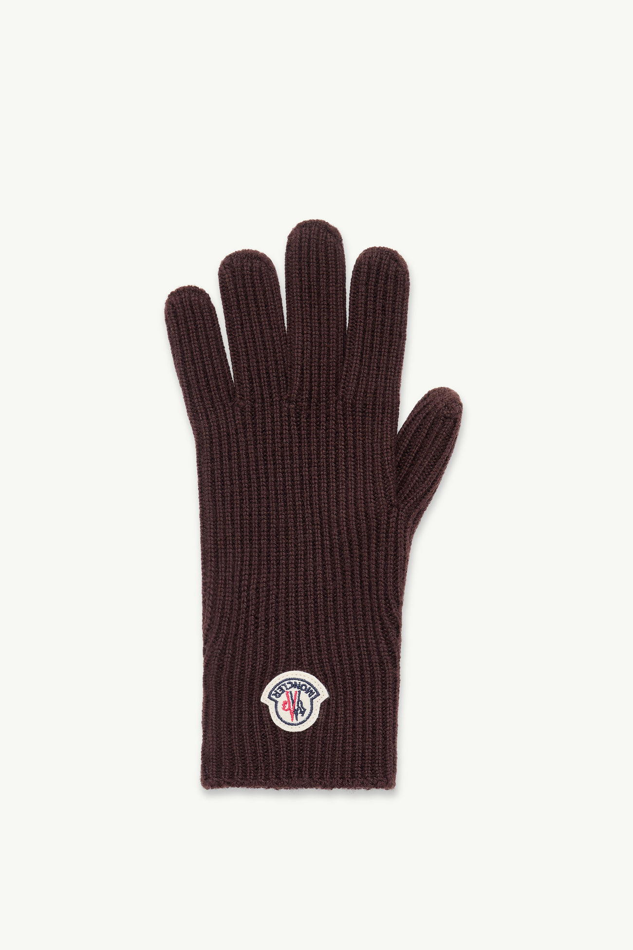 Handschuhe aus Wolle Genderneutral Dunkelbraun Moncler 0
