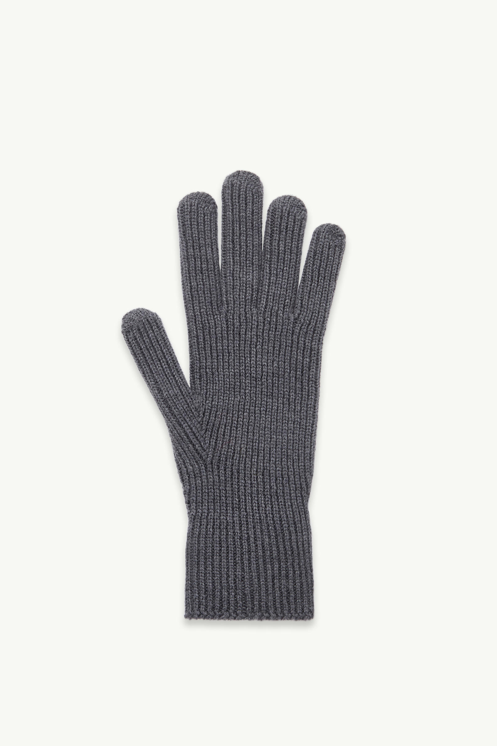 Wool Gloves Gender Neutral Black Moncler 3