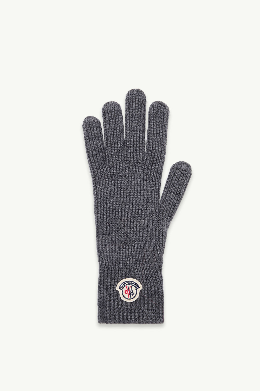 Wool Gloves Gender Neutral Black Moncler 0