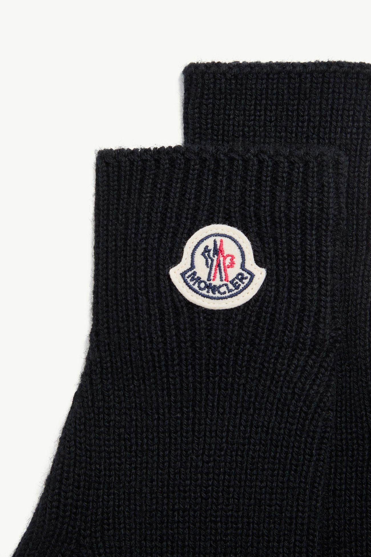 Handschuhe aus Wolle Genderneutral Schwarz Moncler 2