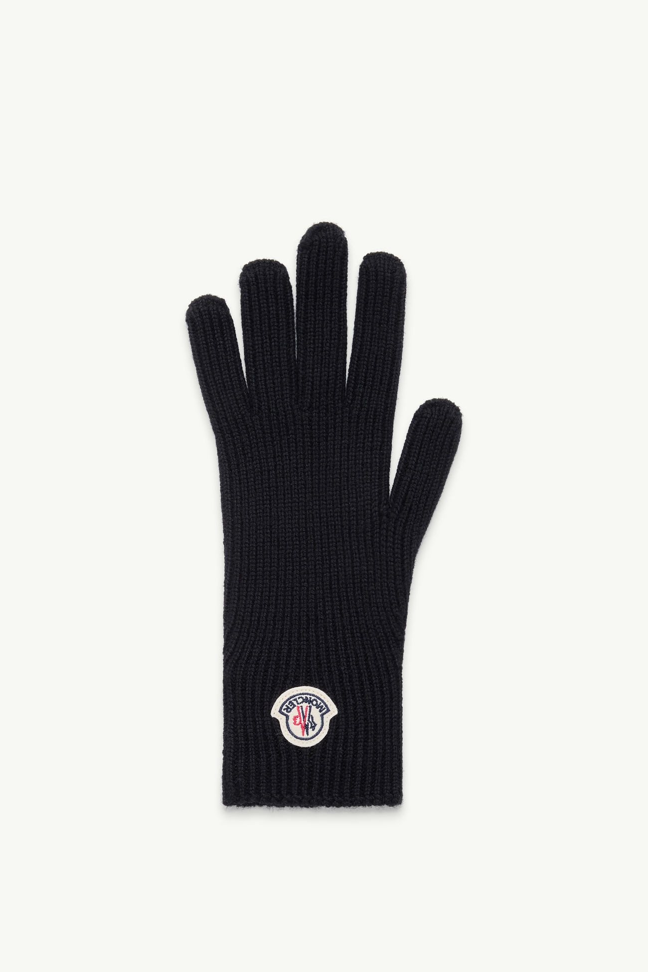 Handschuhe aus Wolle Genderneutral Schwarz Moncler 0