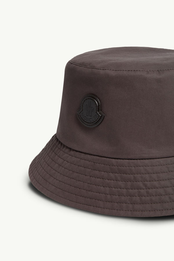Reversible Bucket Hat Men Gray Moncler 2