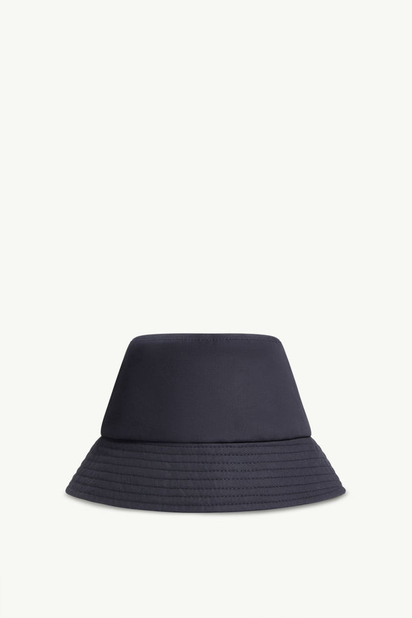 Reversible Bucket Hat Men Navy Blue Moncler 3