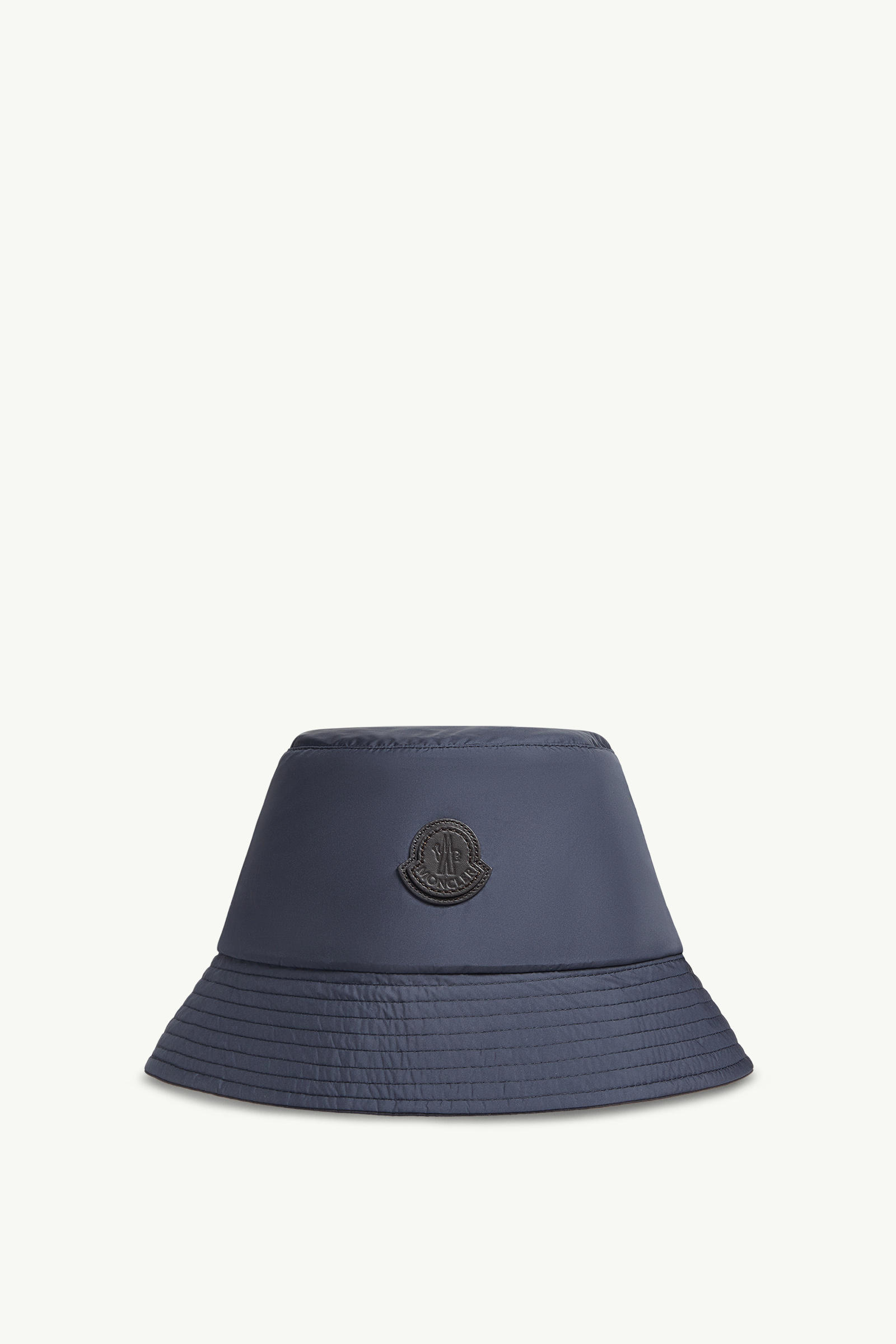 Reversible Bucket Hat Men Navy Blue Moncler 4