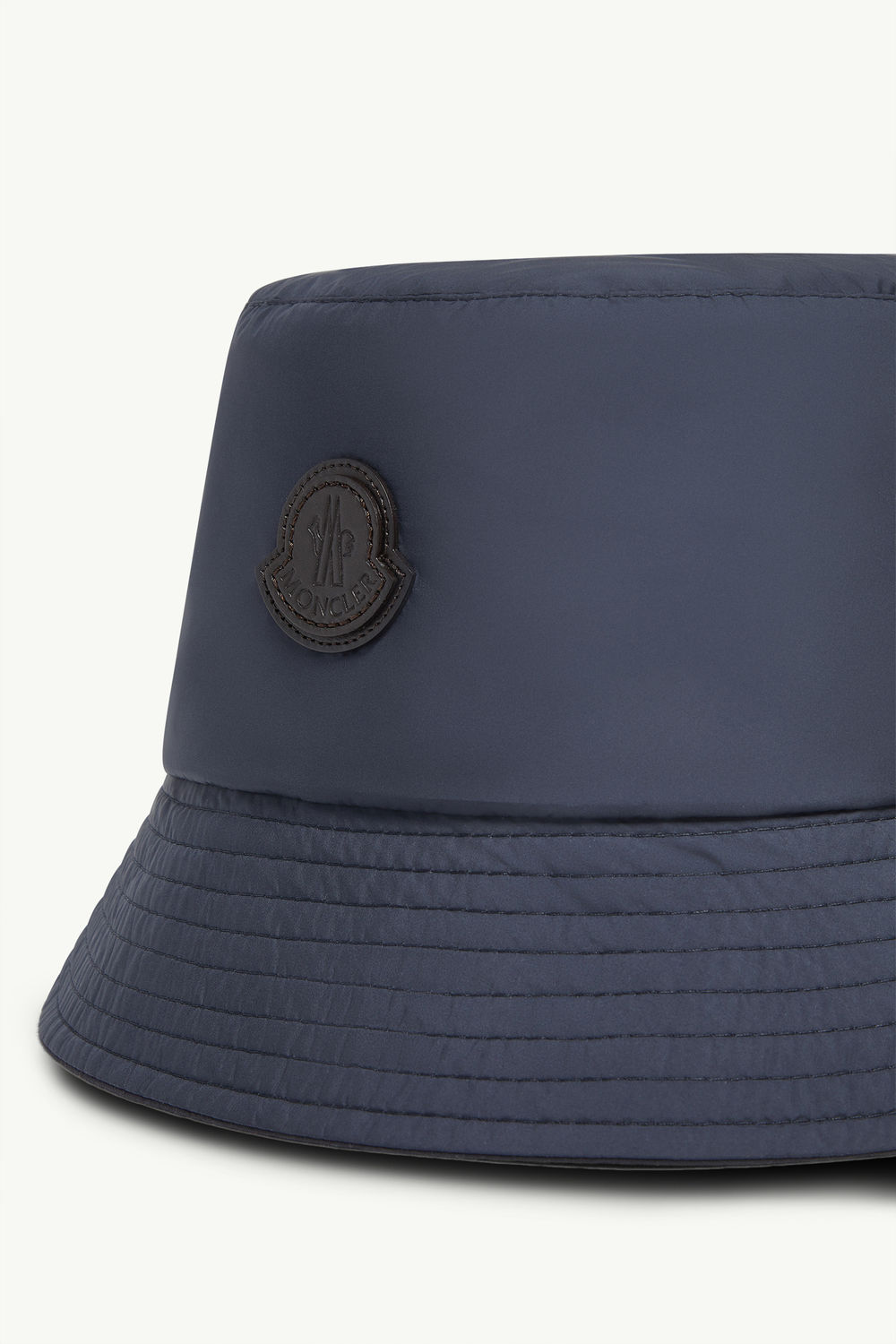 Reversible Bucket Hat Men Navy Blue Moncler 5