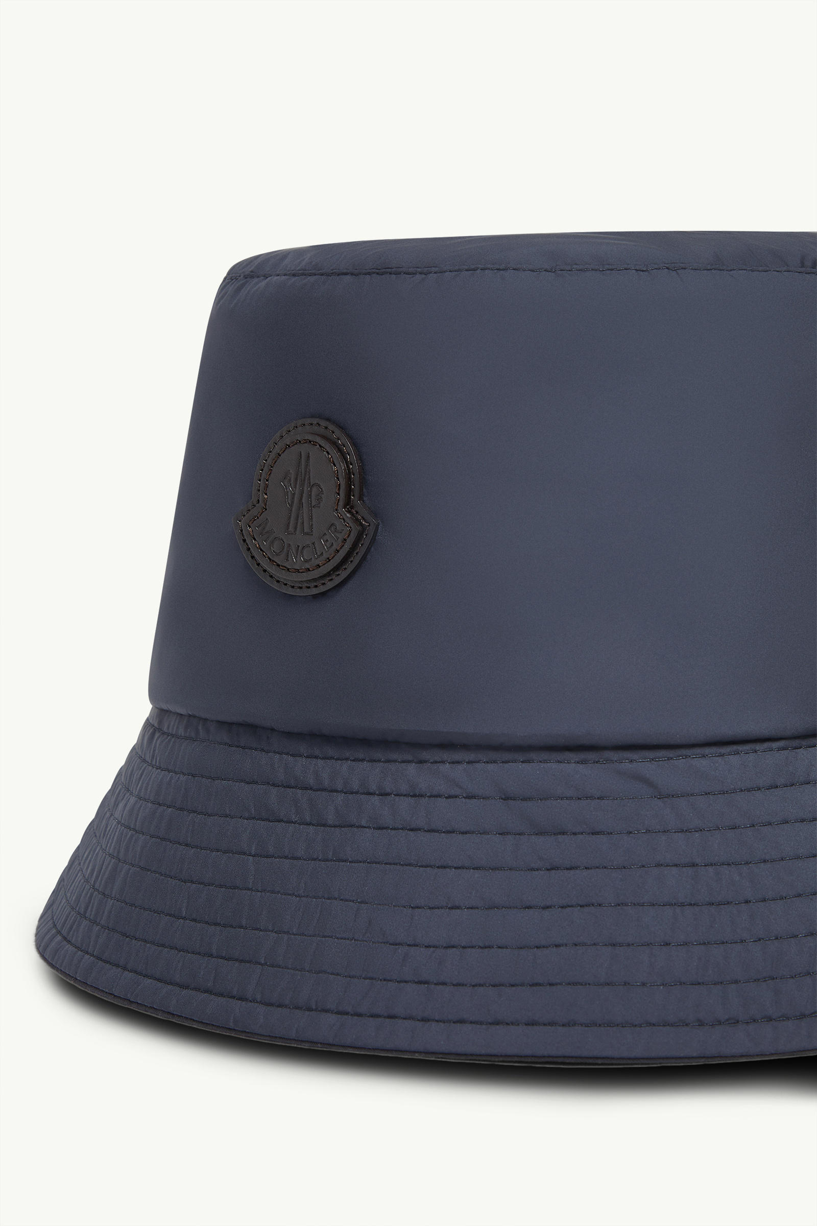 Reversible Bucket Hat Men Navy Blue Moncler 5
