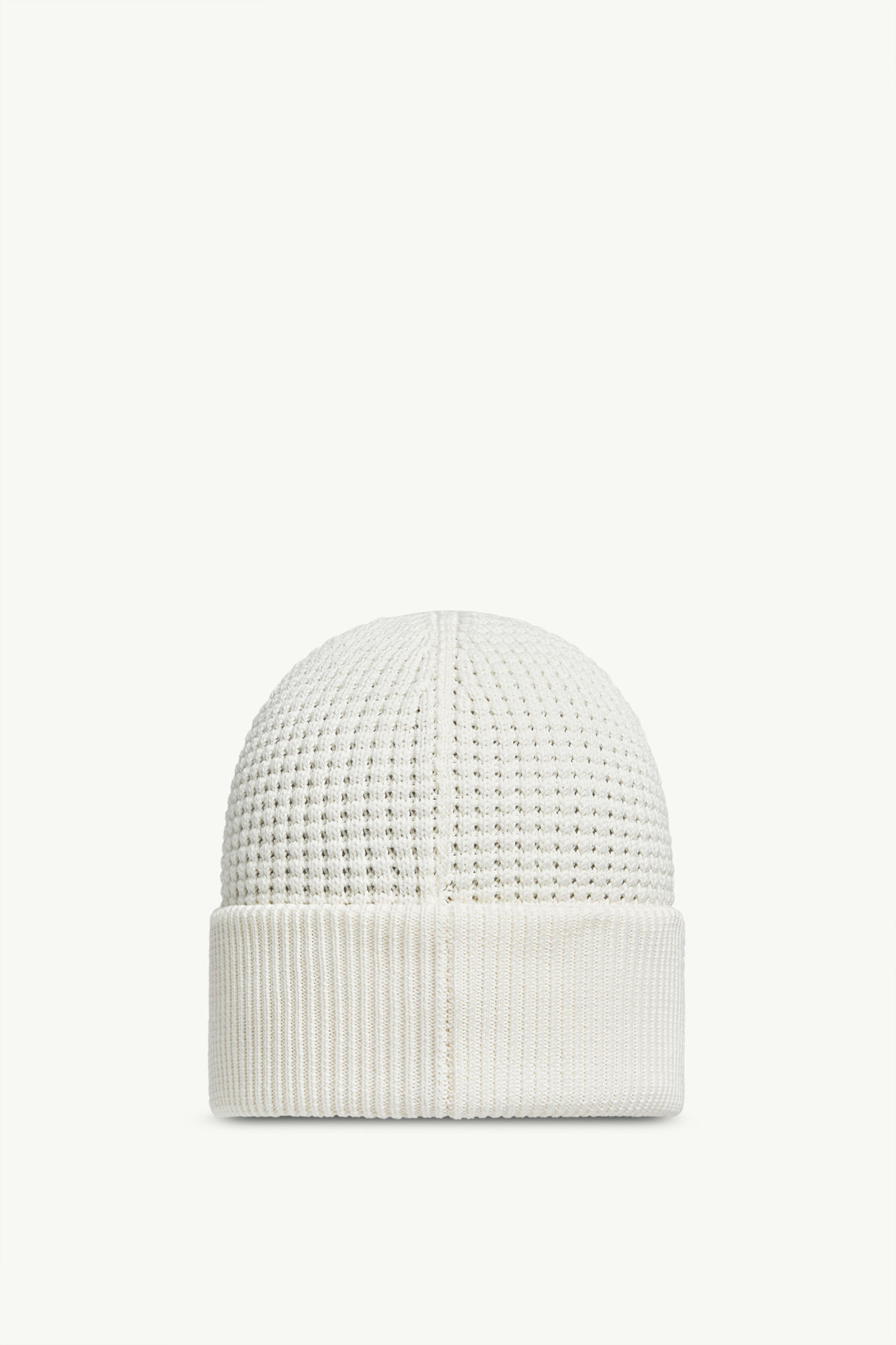Gorro de algodón con logotipo Hombre Blanco Moncler 3