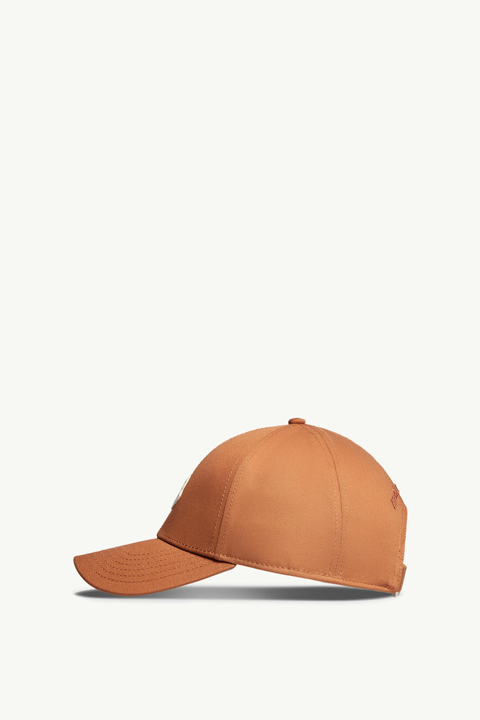 Cotton Gabardine Baseball Cap Men Beige Moncler 2