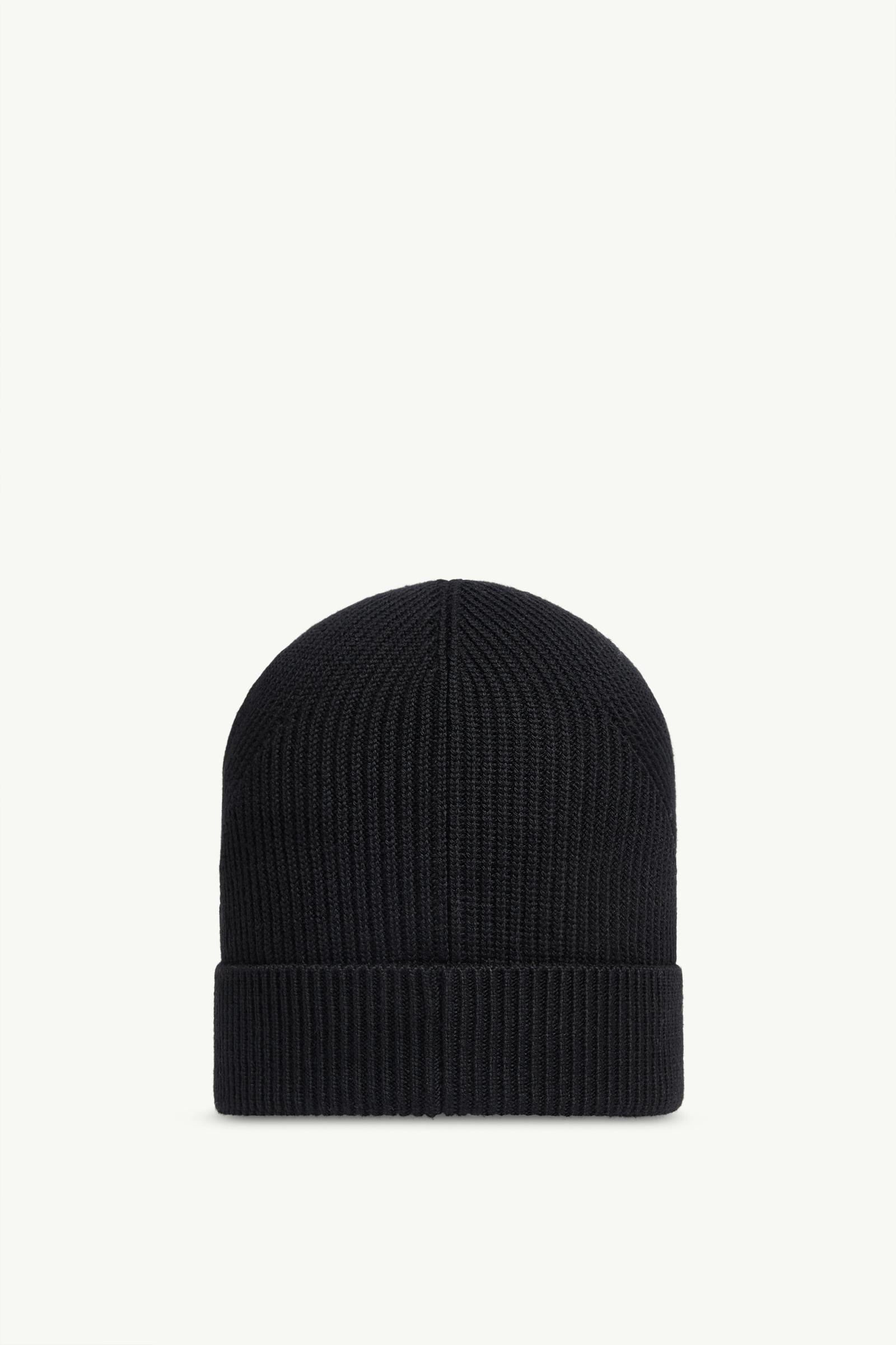 MONCLER / ニットキャップ/--/ウール/BLK/無地/メンズ/G20913B70500 Black Wool Beanie - Hats & Beanies for Men | Moncler US