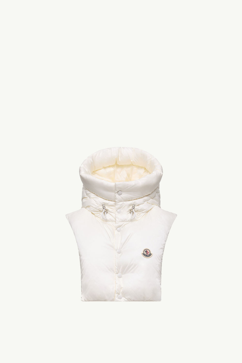 Down-Filled Hood Gender Neutral White Moncler 0