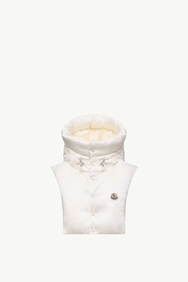 Down-Filled Hood Gender Neutral White Moncler 0