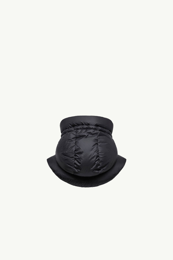 Down-Filled Hood Gender Neutral Black Moncler 3
