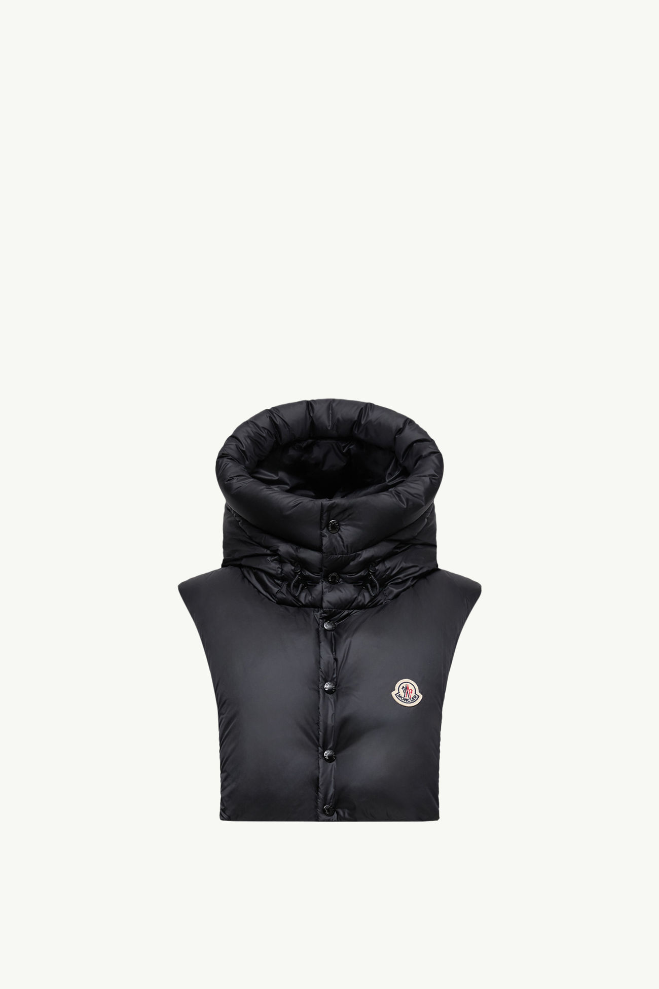 Capuche rembourrée de duvet Mixte Noir Moncler 0