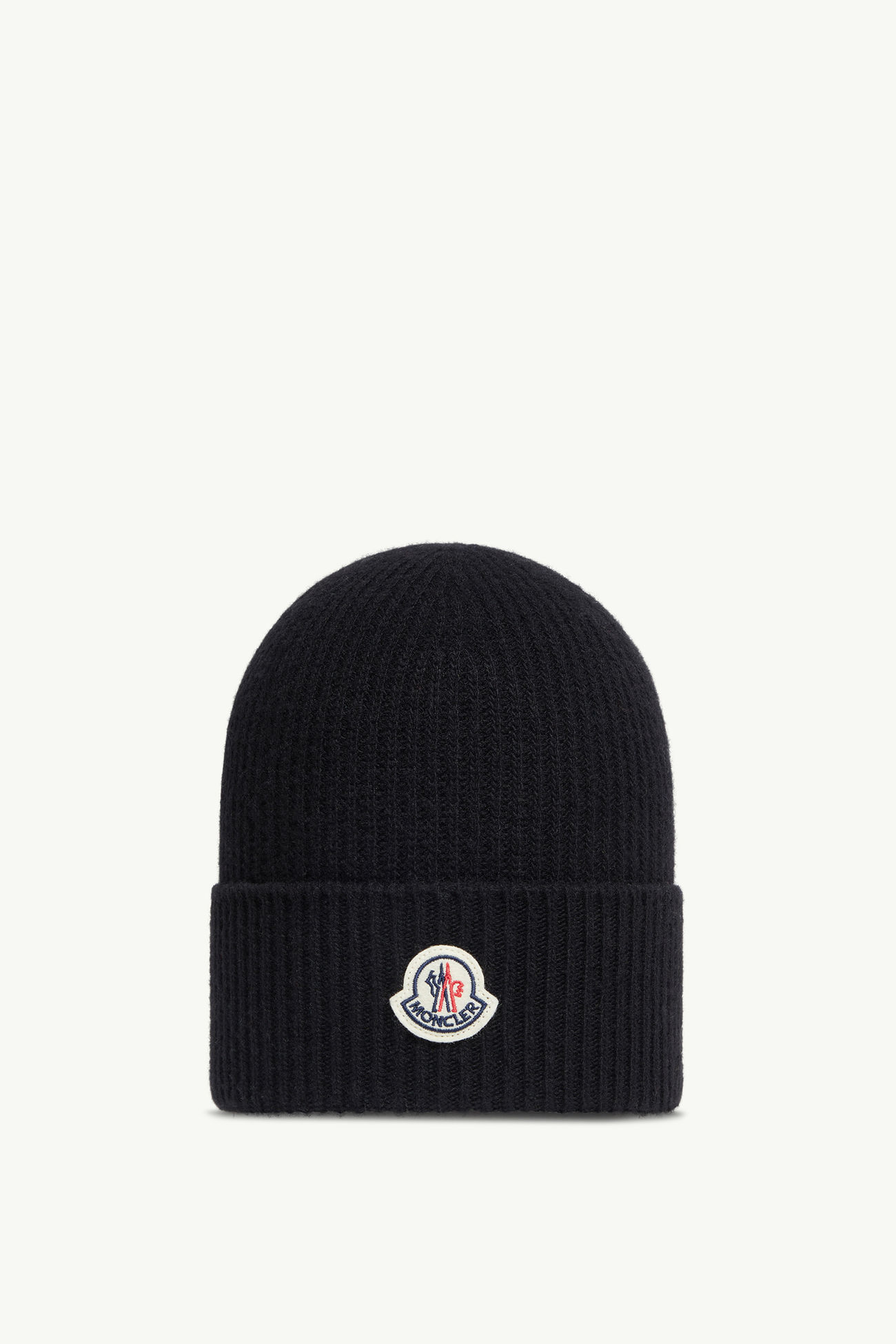 ニットキャップ メンズ ブラック Moncler 0