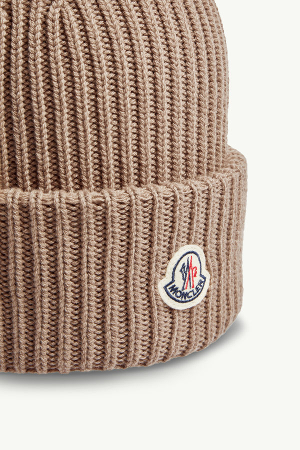 Berretto in lana e cashmere Uomo Beige Moncler 2