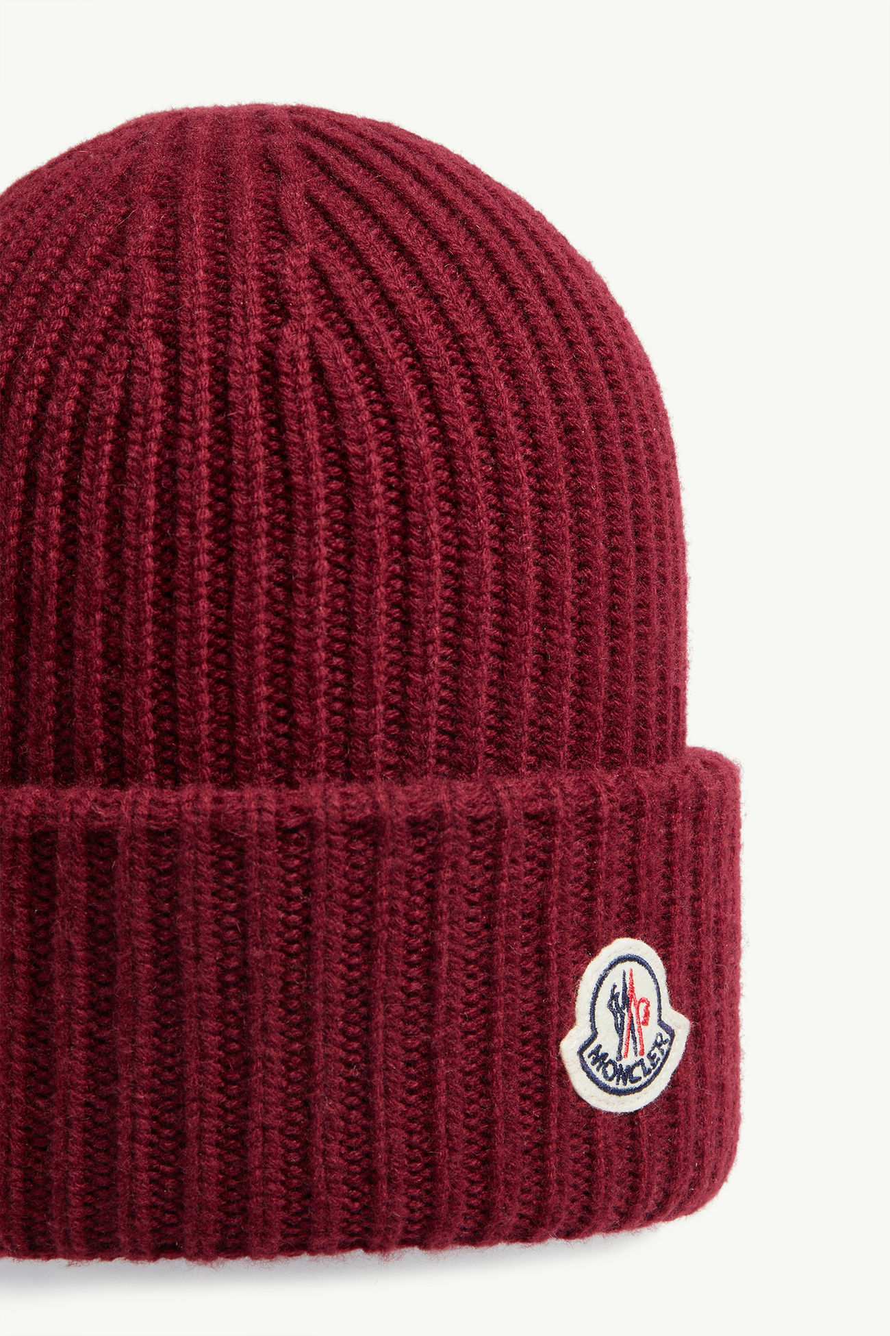 男女款羊毛和羊绒便帽 男士 葡萄红色 Moncler 2