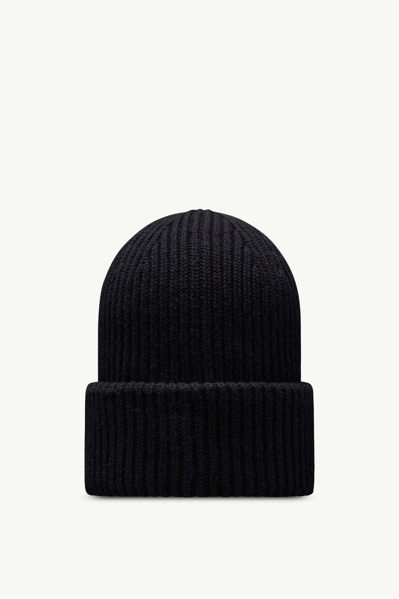Wool & Cashmere Beanie Men Black Moncler 3
