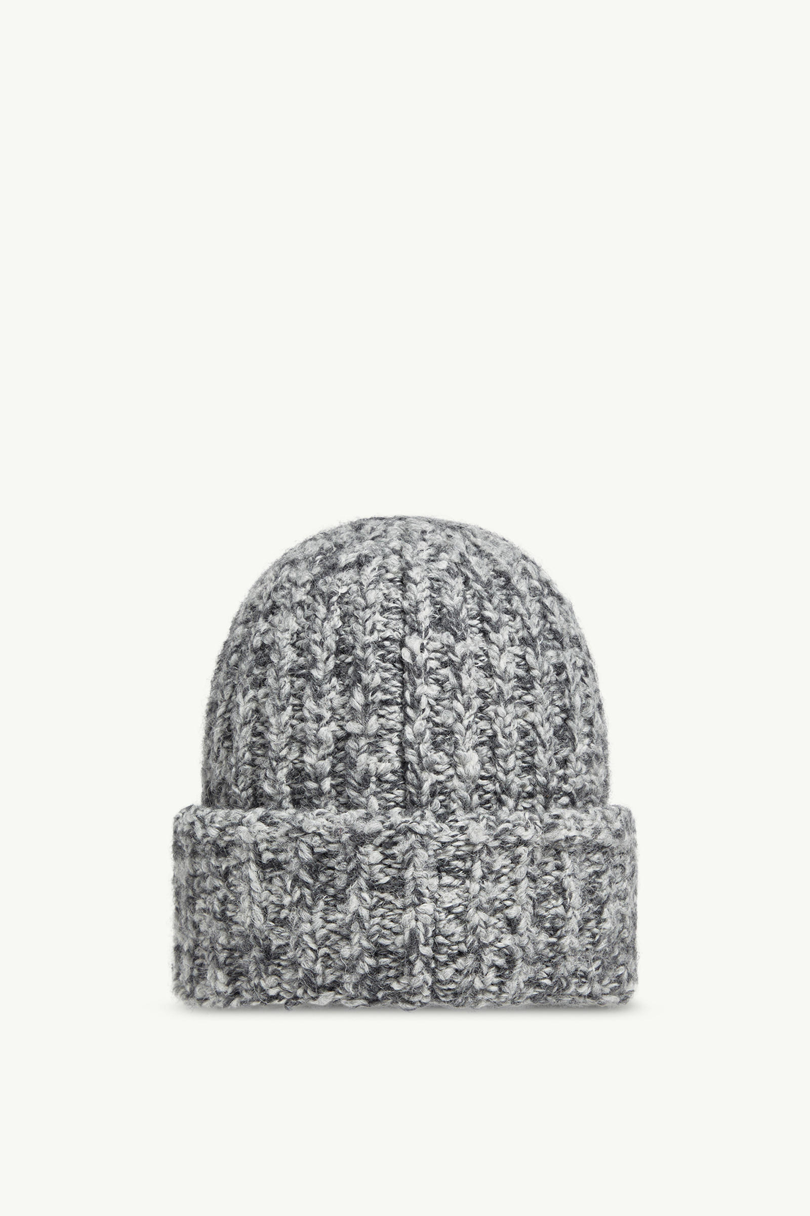 Wool & Alpaca Blend Beanie Men Gray Moncler 3